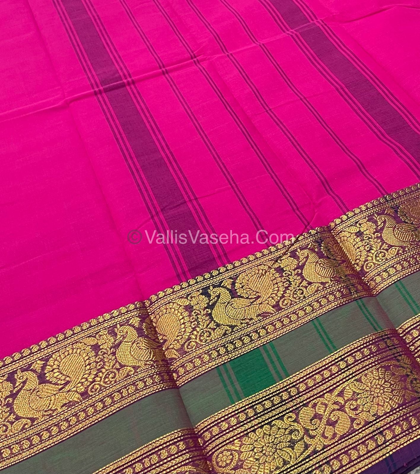 Kanchi Cotton Saree - VVKCS010