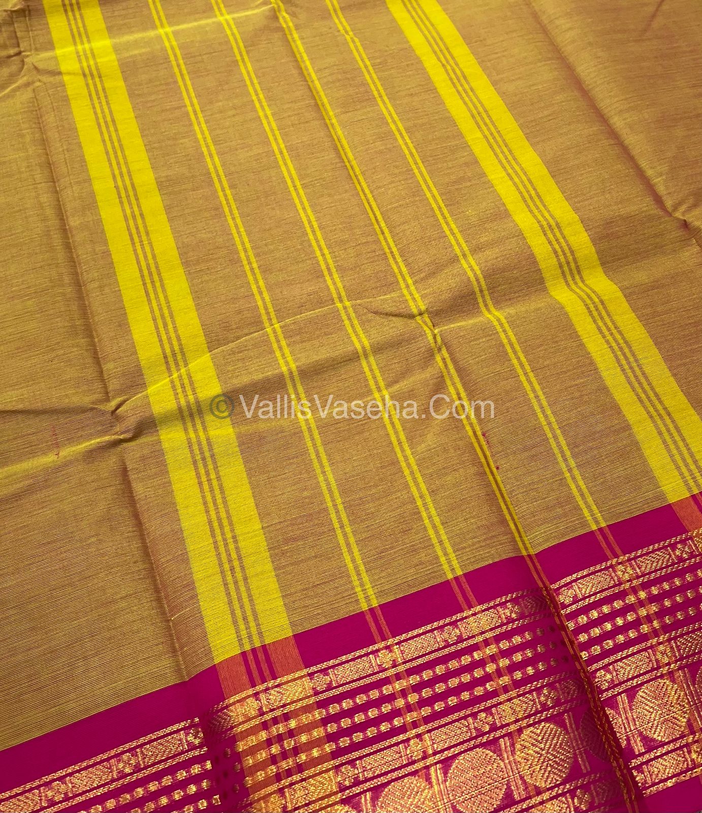 Kanchi Cotton Saree - VVKCS007
