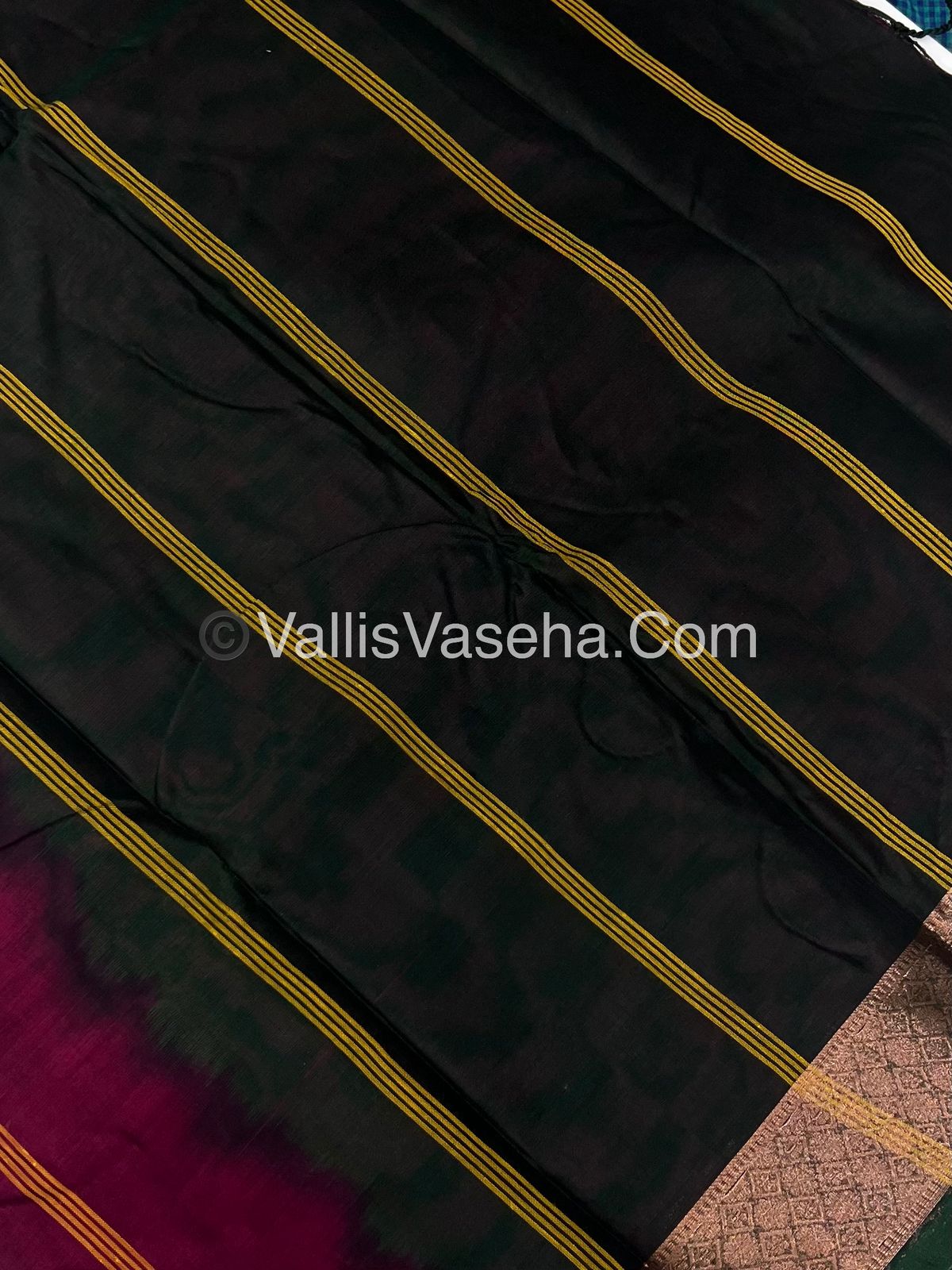 Dhaka Cotton Saree - VVDCS002