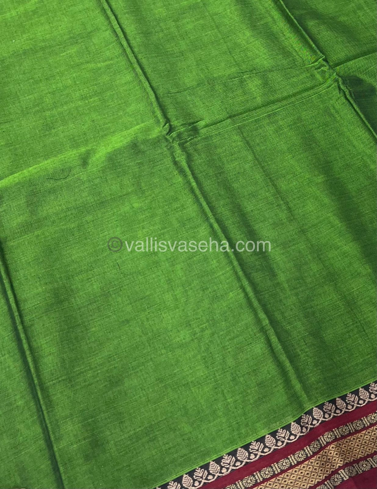Narayanapet Mercerised Cotton Saree - VVNMC001