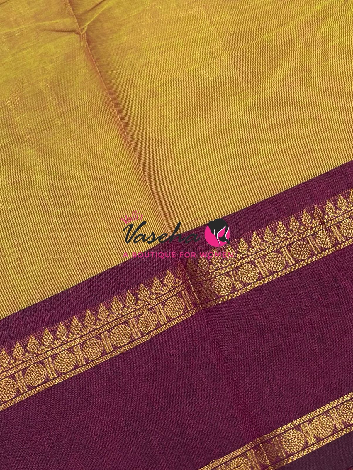Kanchi Cotton Saree - VVKCS024