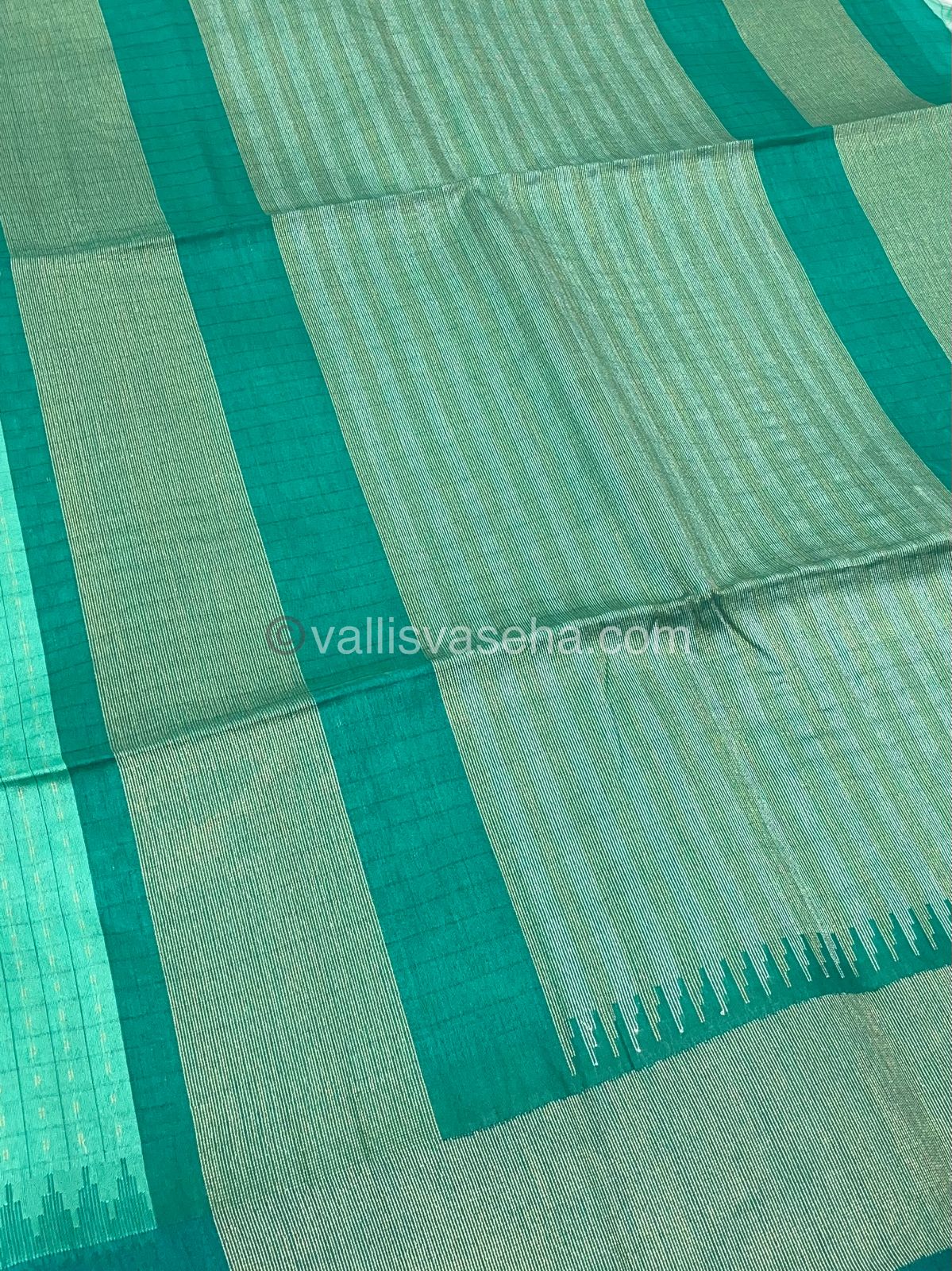 Semi Raw Silk - Lakshadeepam Design Weaving - VVRS004