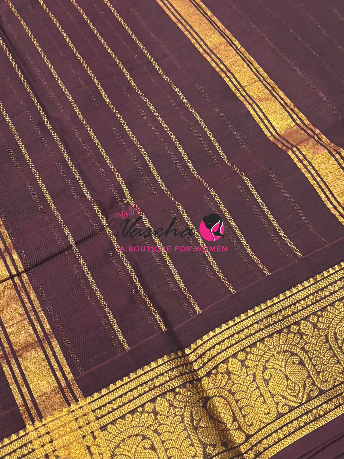 Kanchi Cotton Saree - VVKCS033