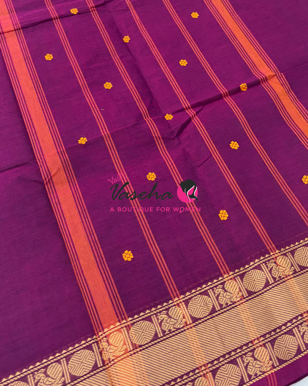Chettinadu Cotton Saree - VVCCS003