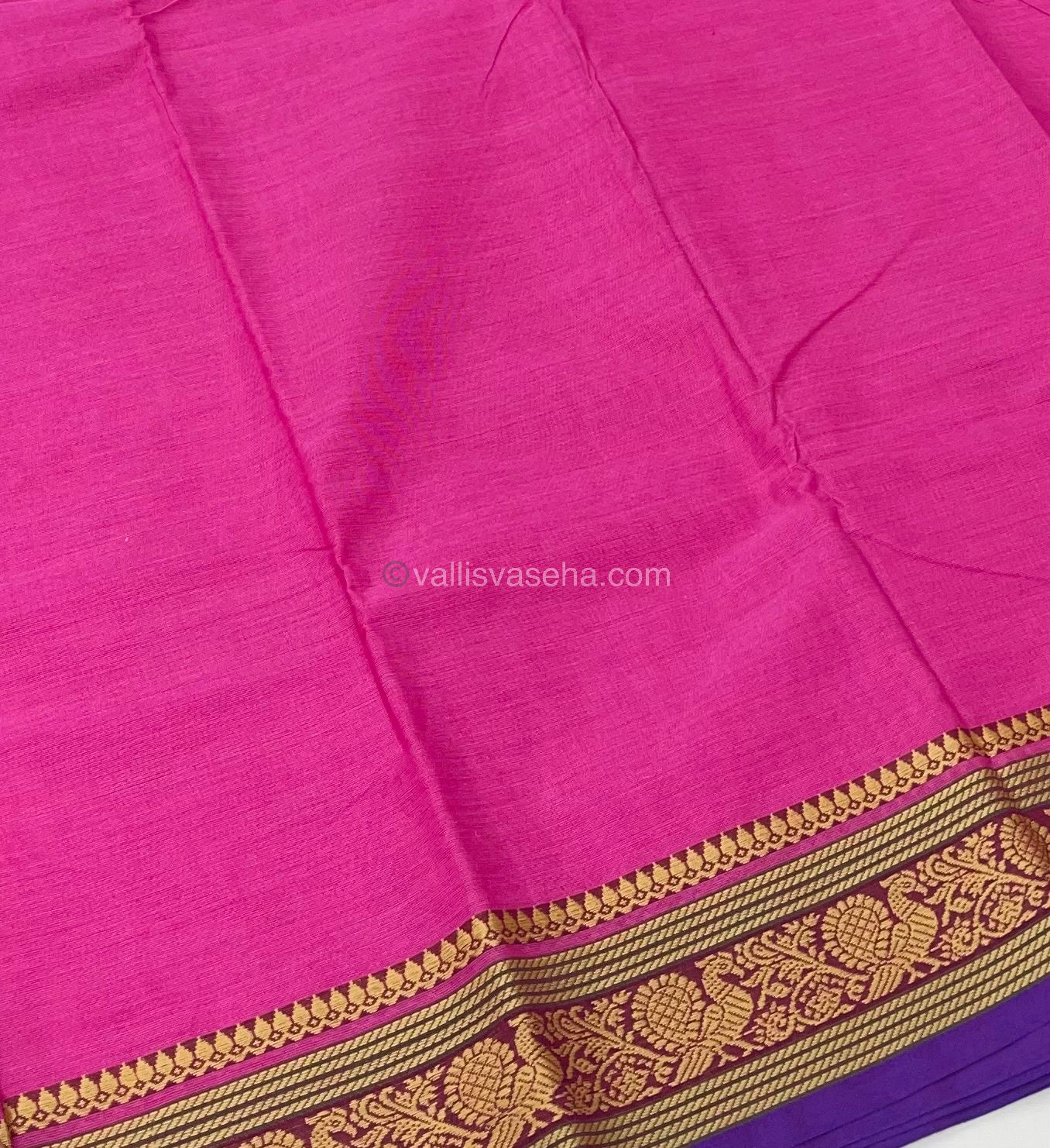 Kanchi Cotton Saree - VVKCS005