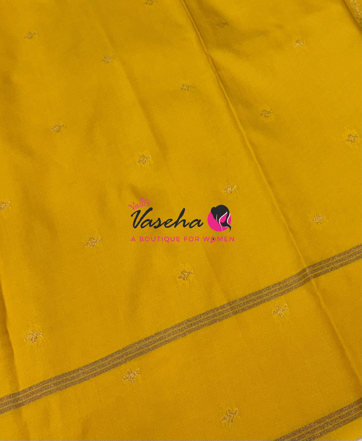 Semi Soft Silk - Yellow Shade - VVSSS040