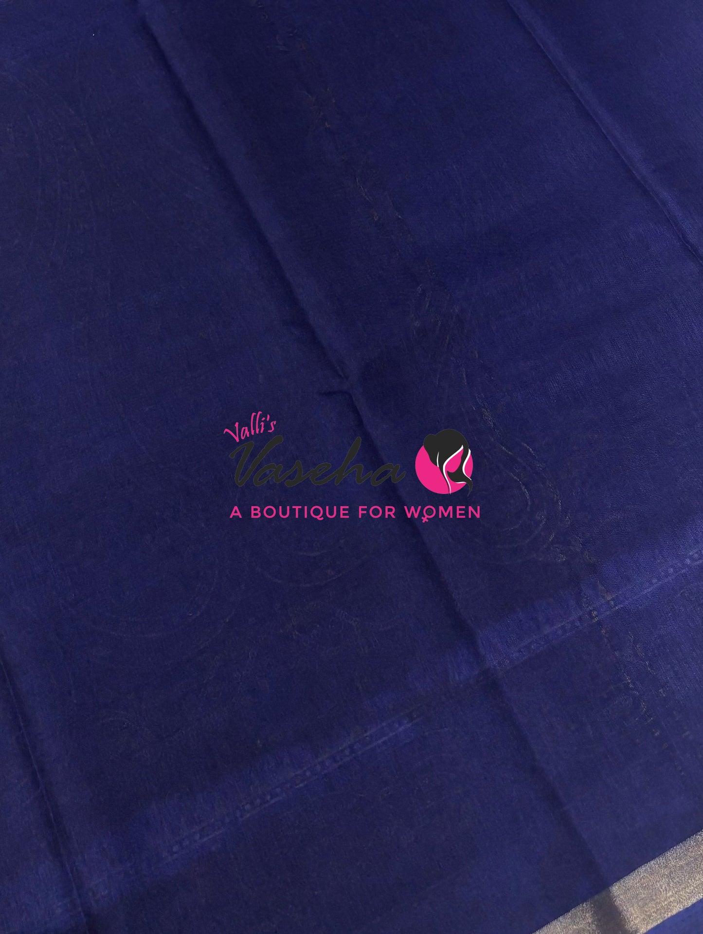Casual Wear - Fancy Printed Silk - Navy Blue Shade - VVFPS001