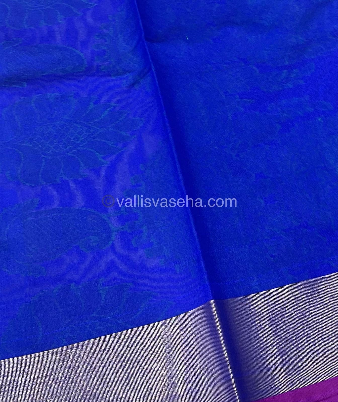 Banarasi - Kora Tanchoi - Semi Soft Silk Saree - VVKTS001