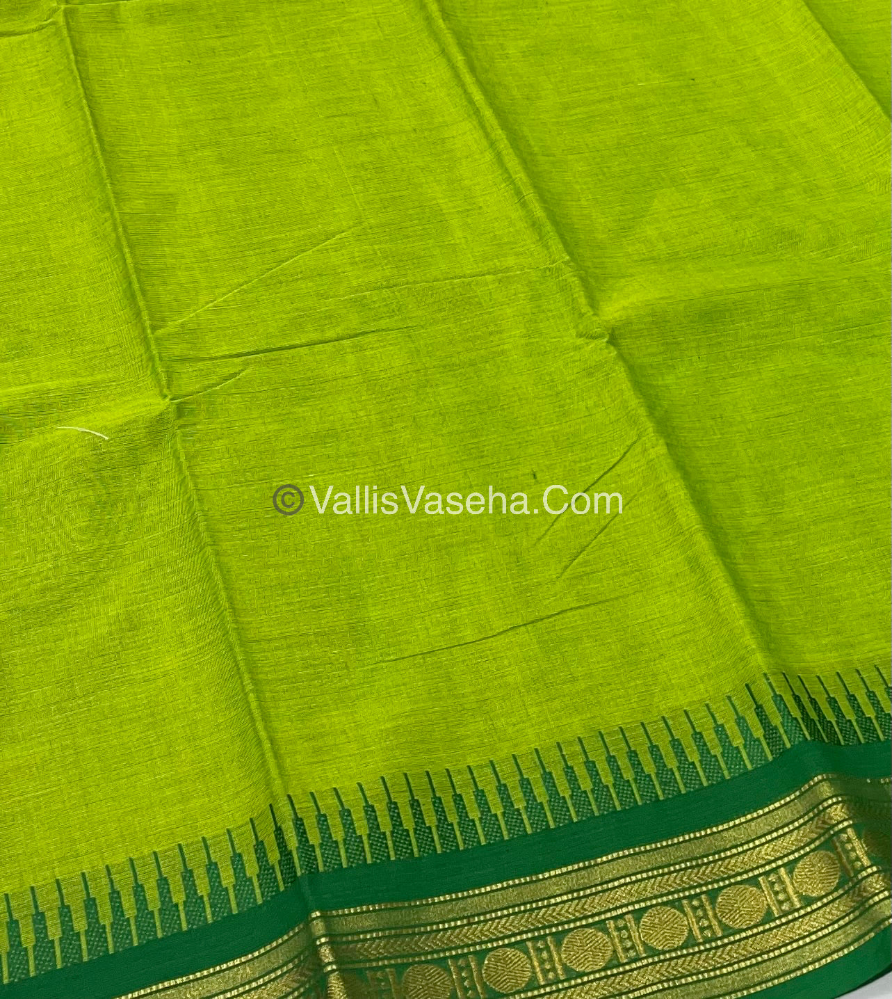 Kanchi Cotton Saree - VVKCS008