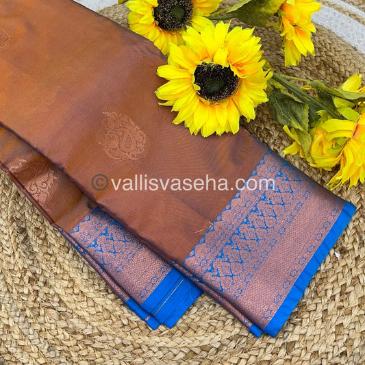 Semi Kanchipuram Soft Silk - VVSSS008
