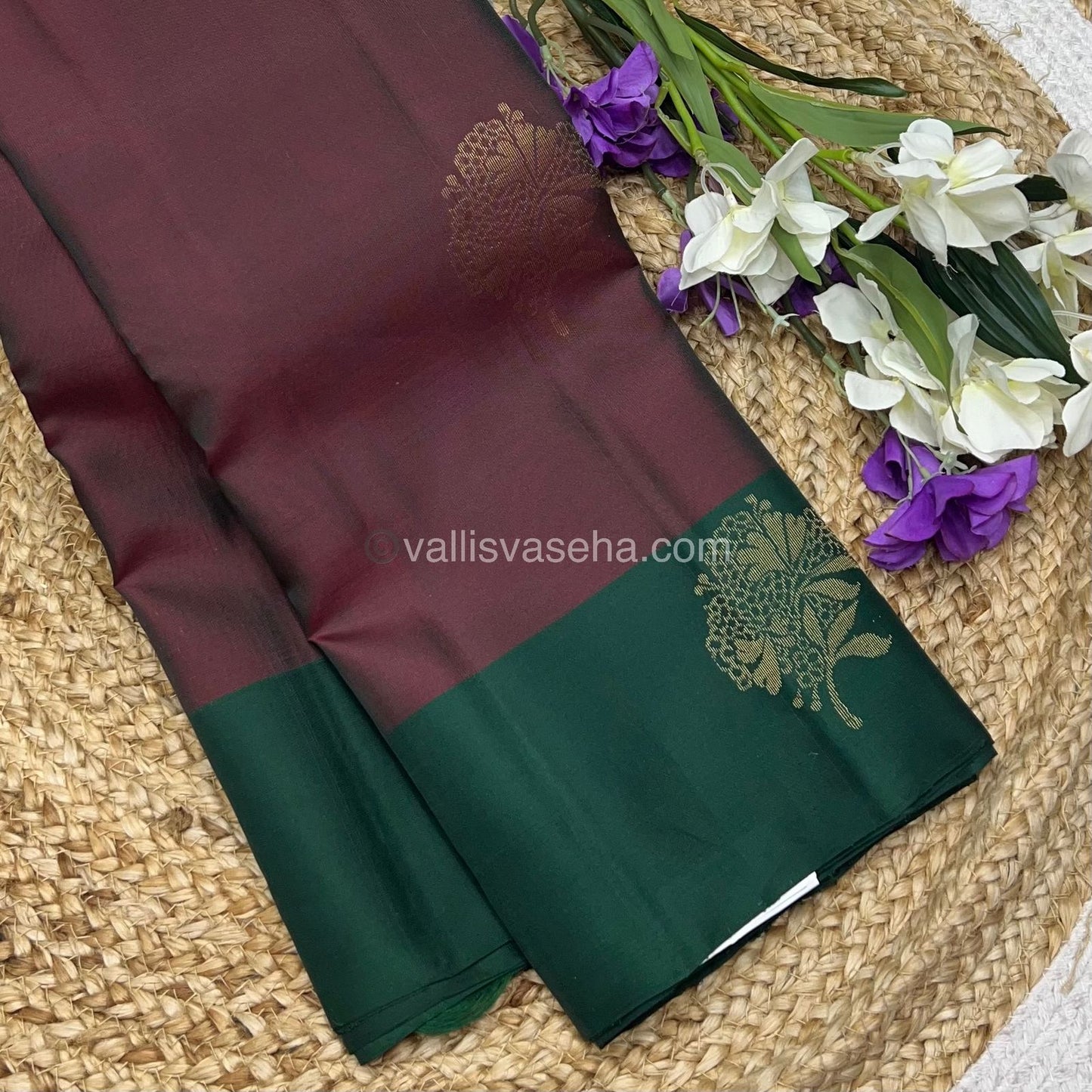 Half Mix - Pure Soft Silk Saree - VVPSS030
