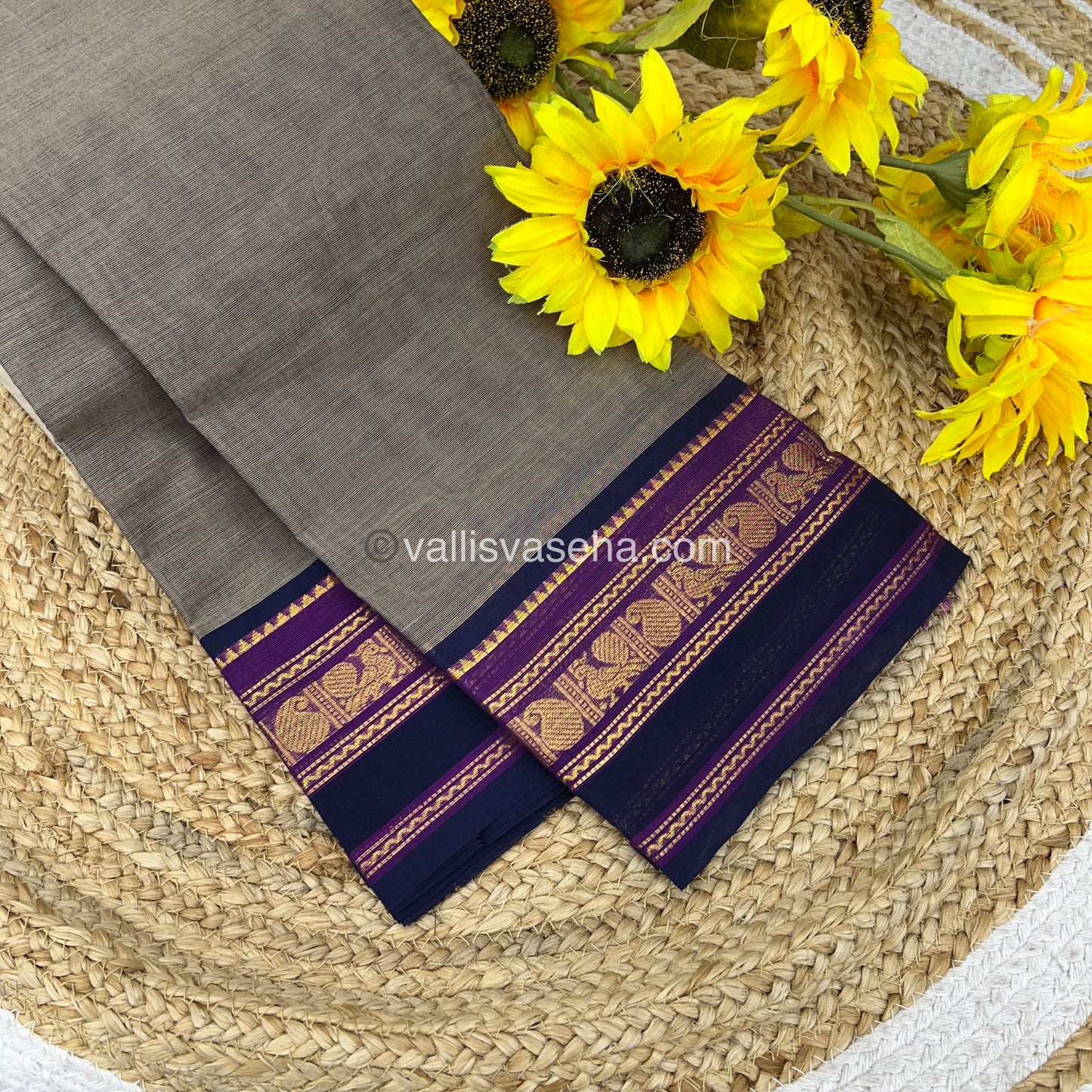 Kanchi Cotton Saree - VVKCS009