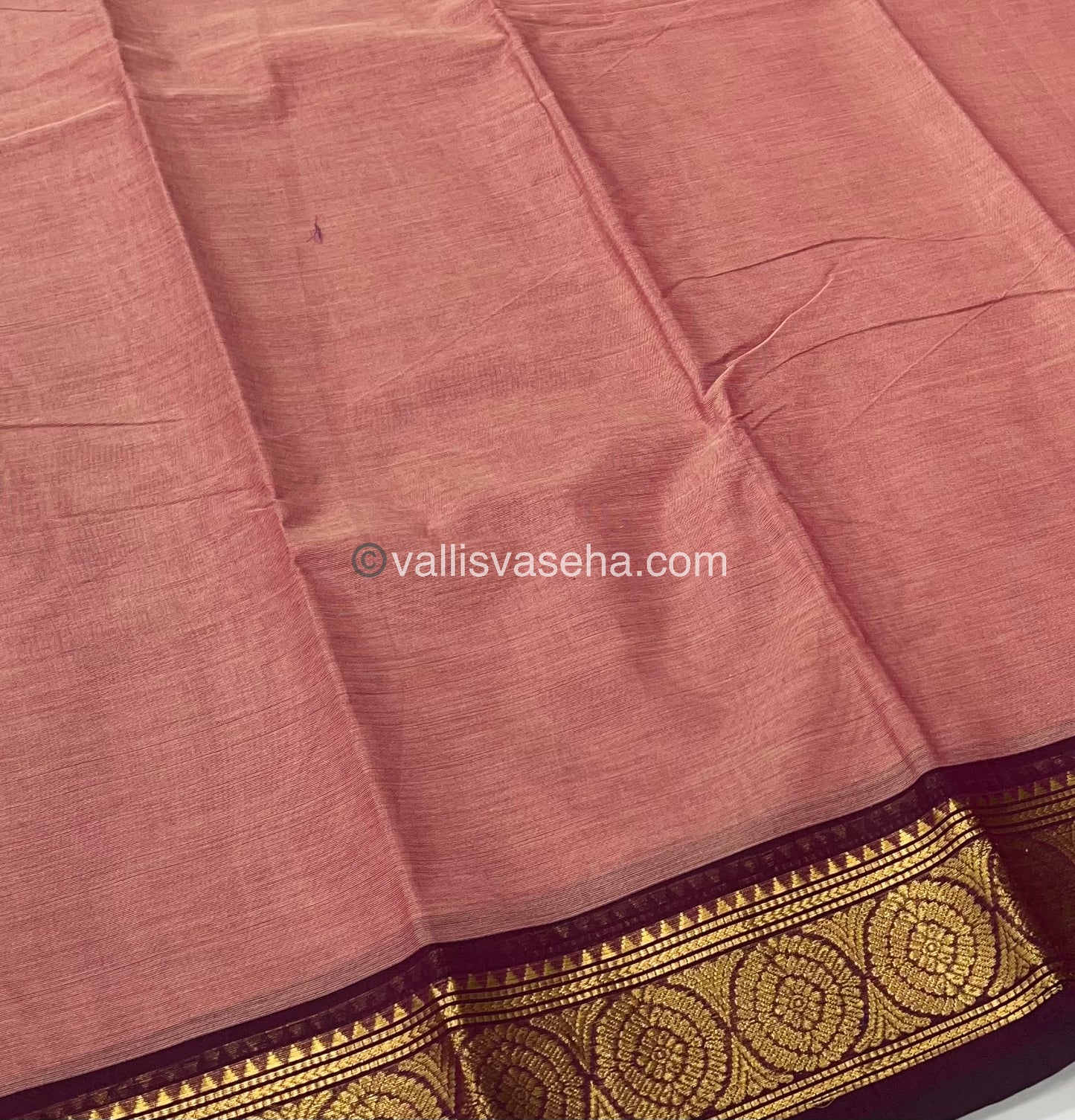 Kanchi Cotton Saree - VVKCS009