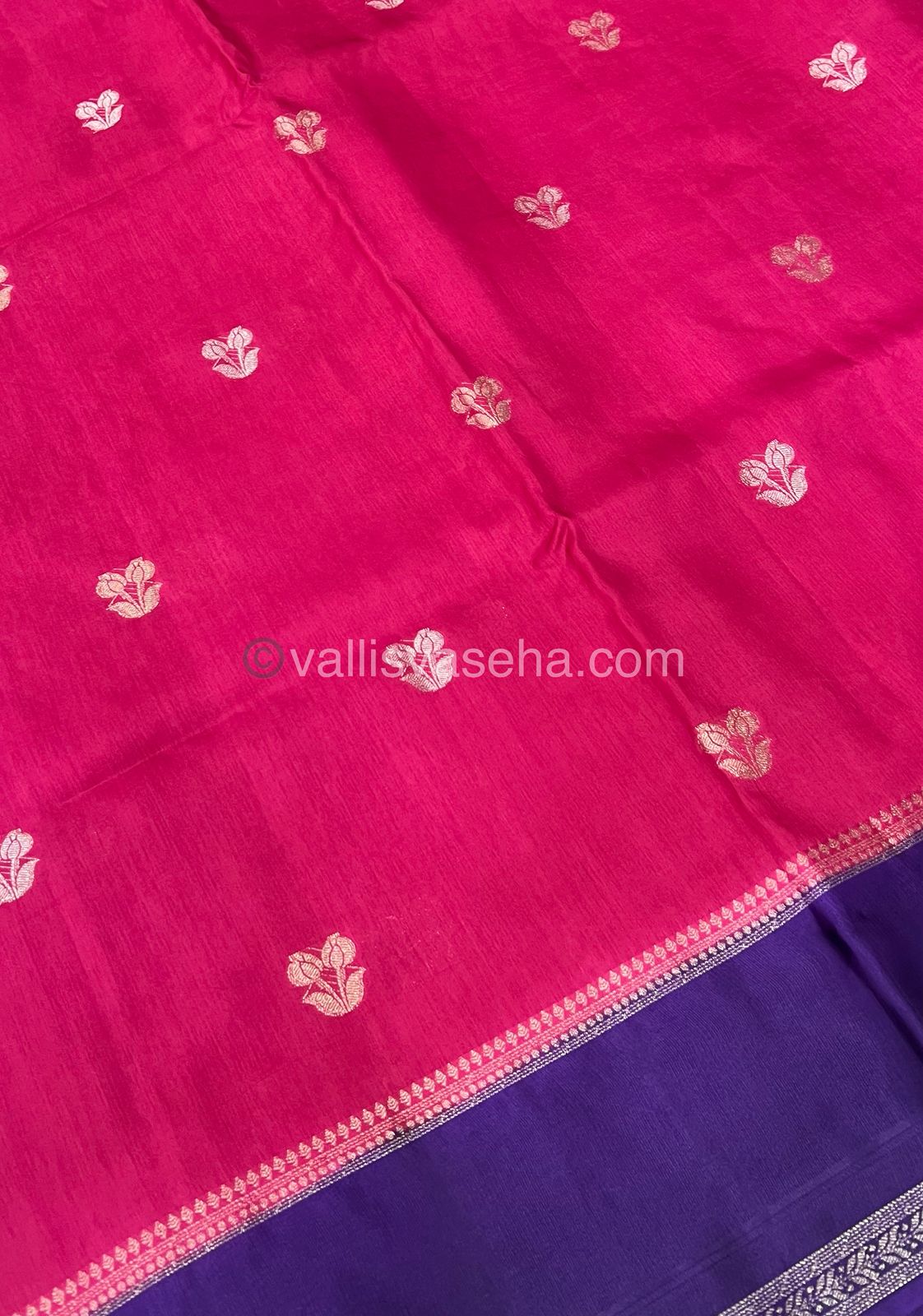 Russian Viscose - Premium Viscose Saree - Retta Petta Border- VVRVS002