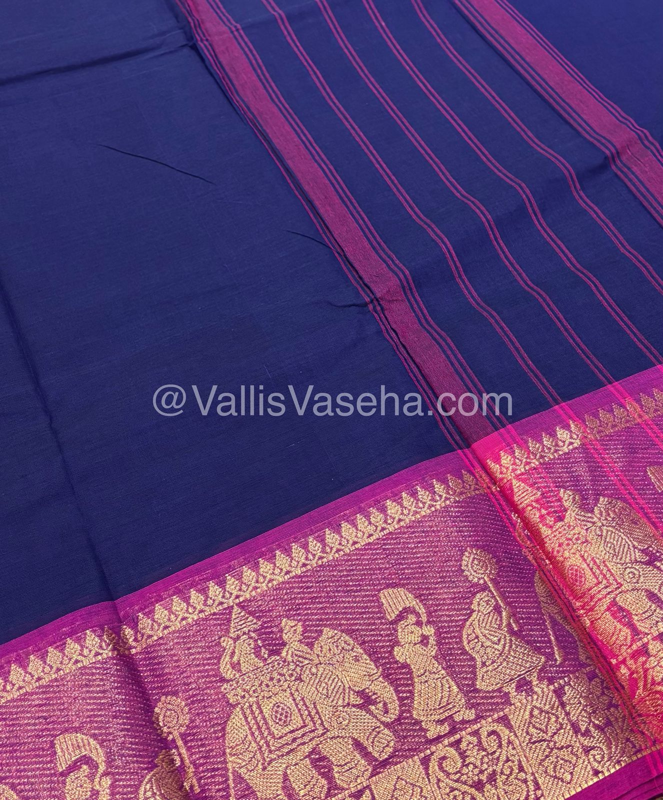 Kanchi Cotton Saree - VVKCS016