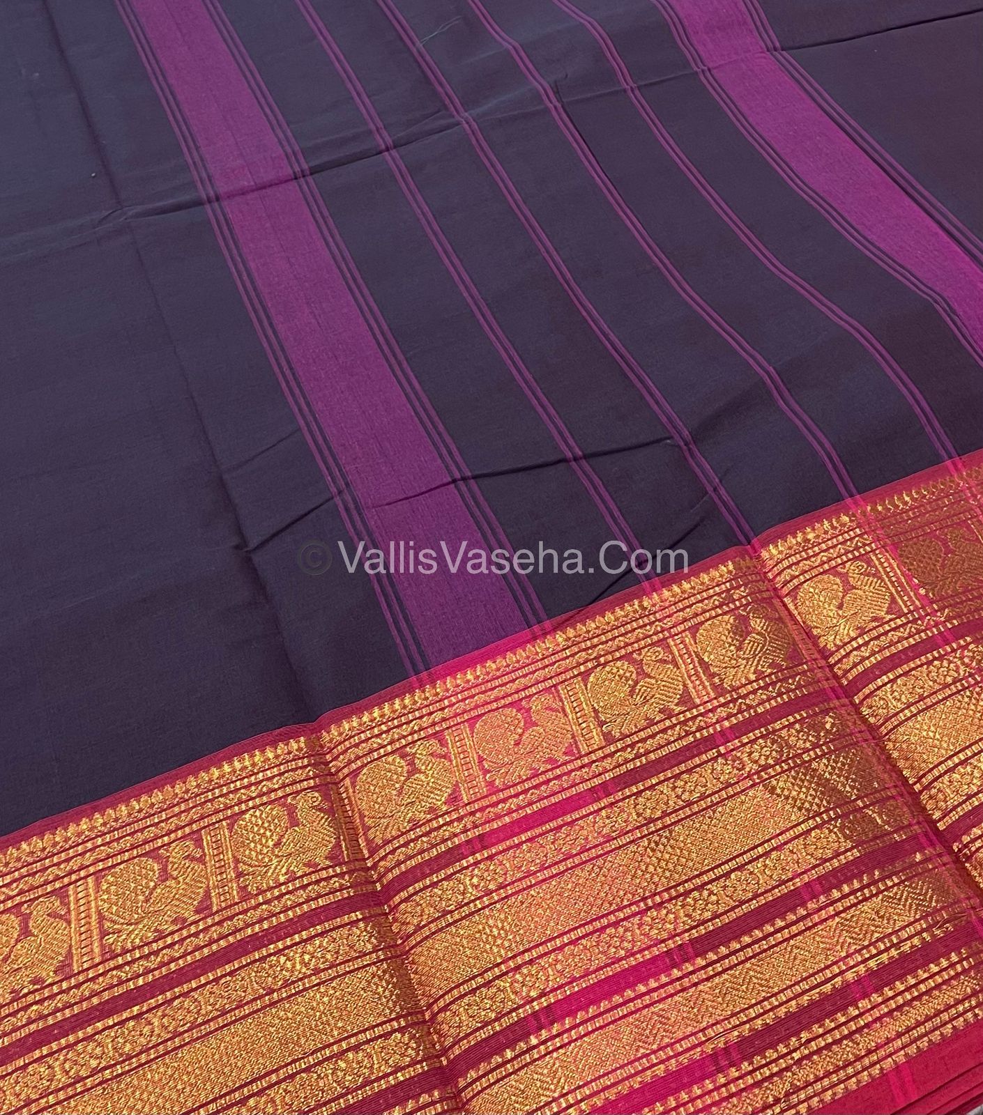 Kanchi Cotton Saree - VVKCS010