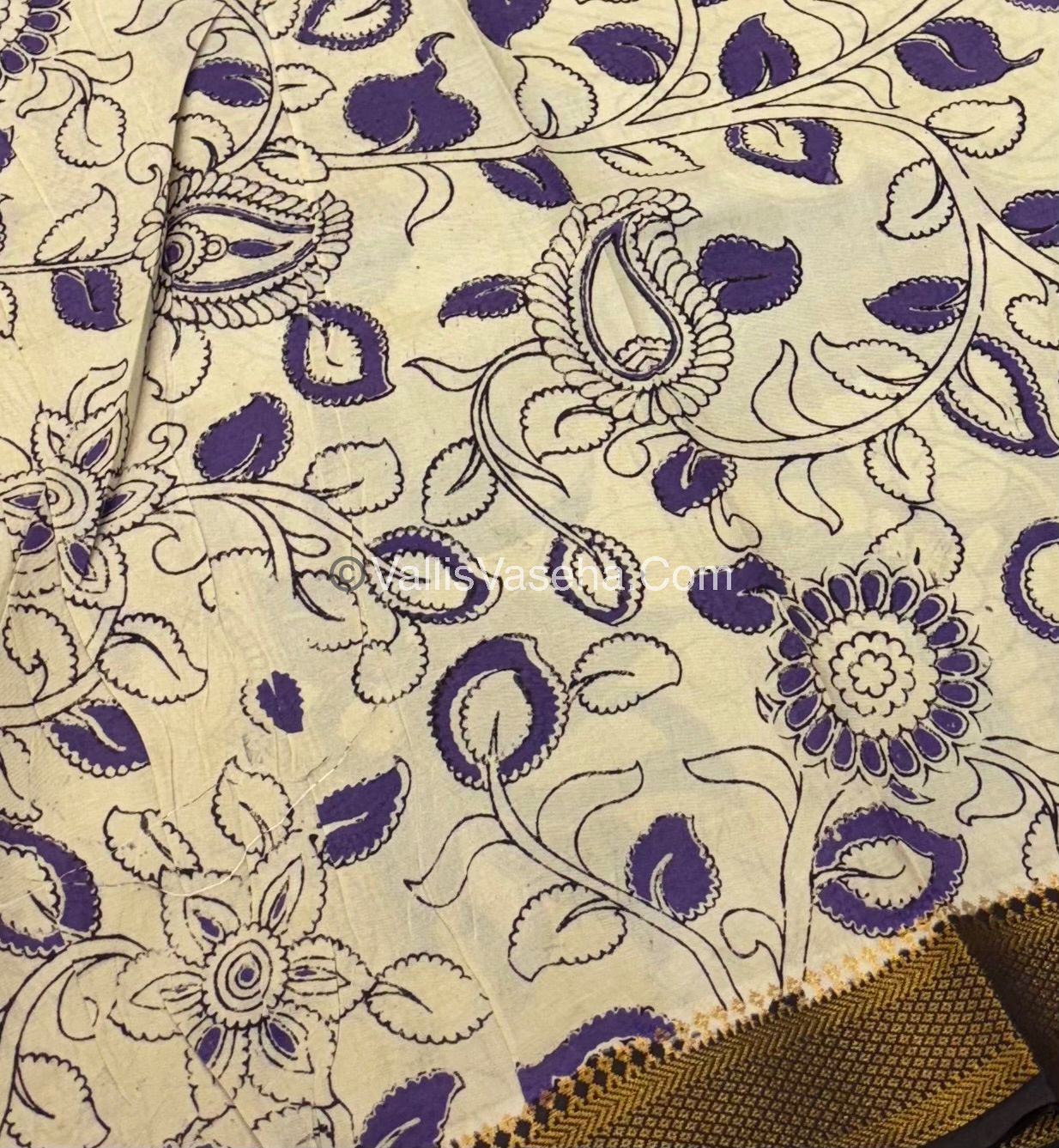 Chennur Silk | Kalamkari Prints | VVCKS006