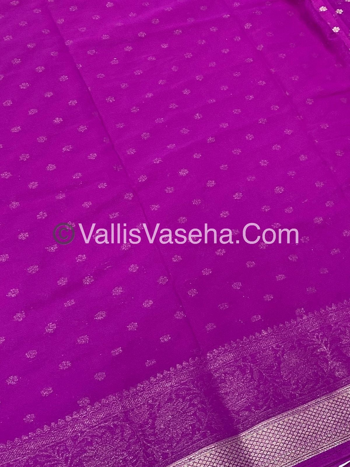 Premium Georgette Saree - VVPGS001