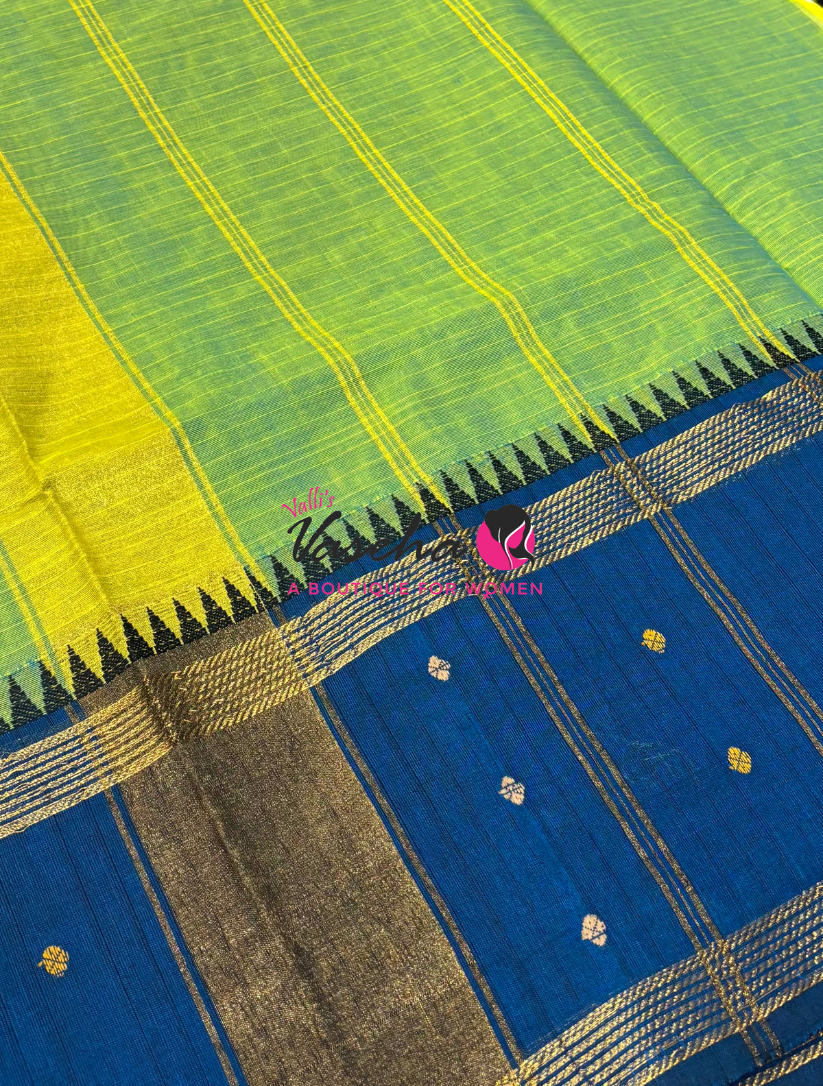 Chettinadu Cotton Saree - VVCCS003