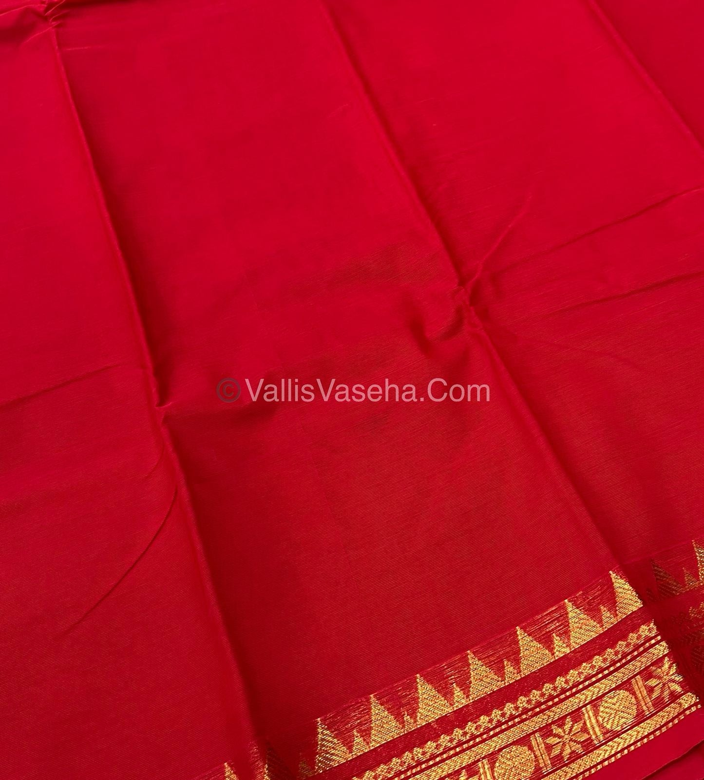 Kanchi Cotton Saree - VVKCS007