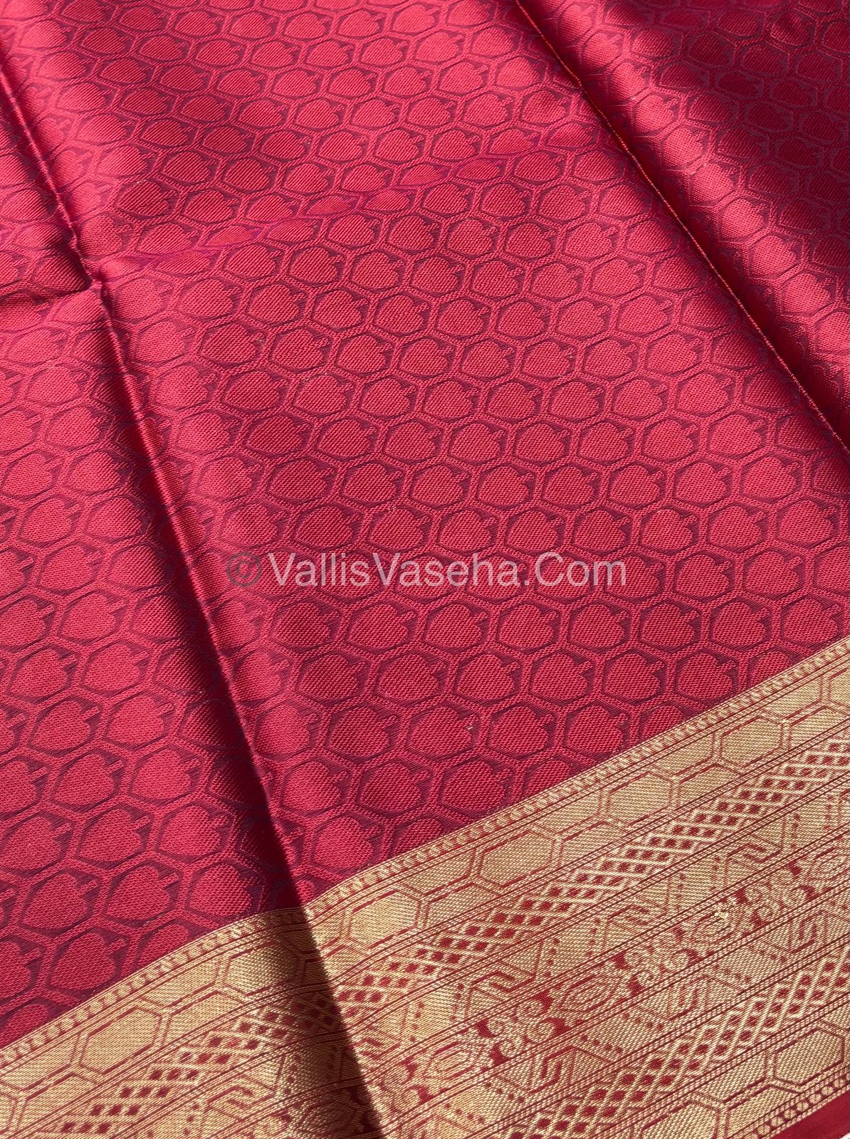 30% less - Offer Saree - Muslin Silk Saree - VVDS002