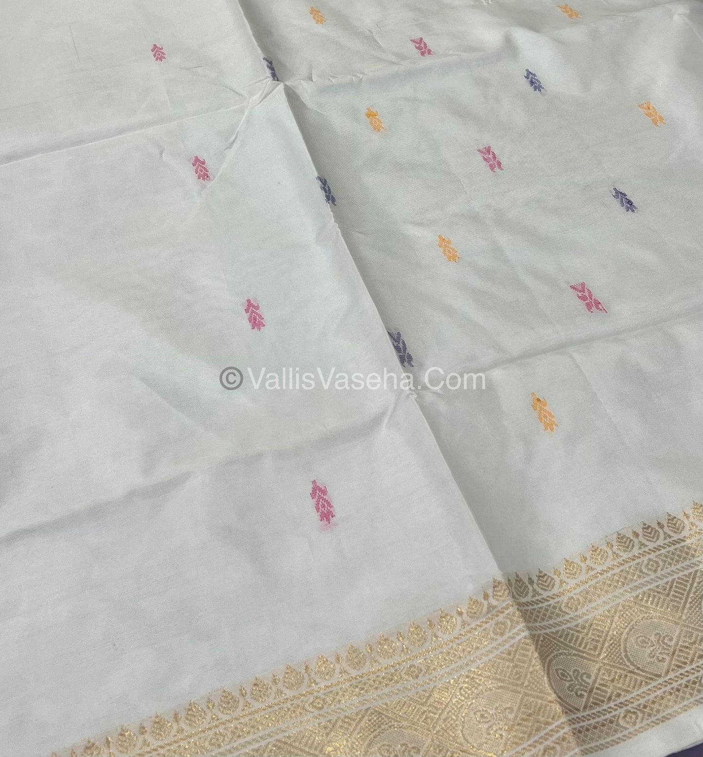 Vazhai Pattu Saree / Banana Pith - With Blouse - VVVPS001