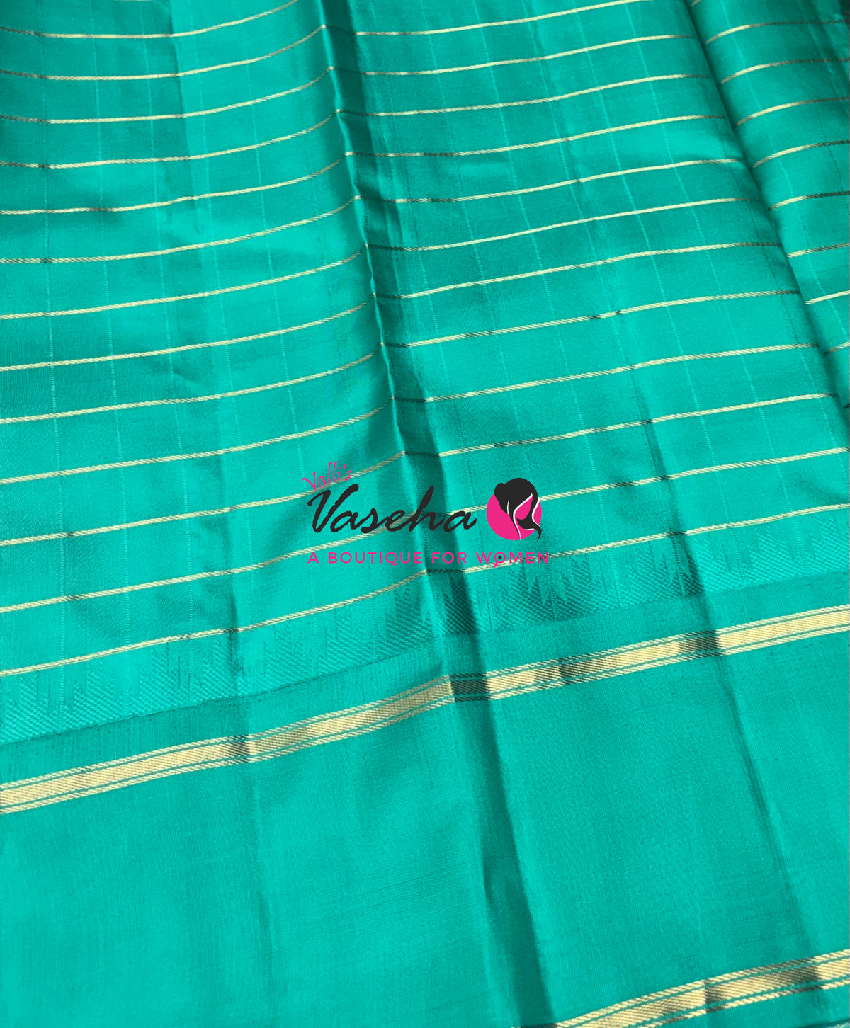 Pure Soft Silk Saree - Lemon Green With Turquoise Blue Combo - VVPSS149