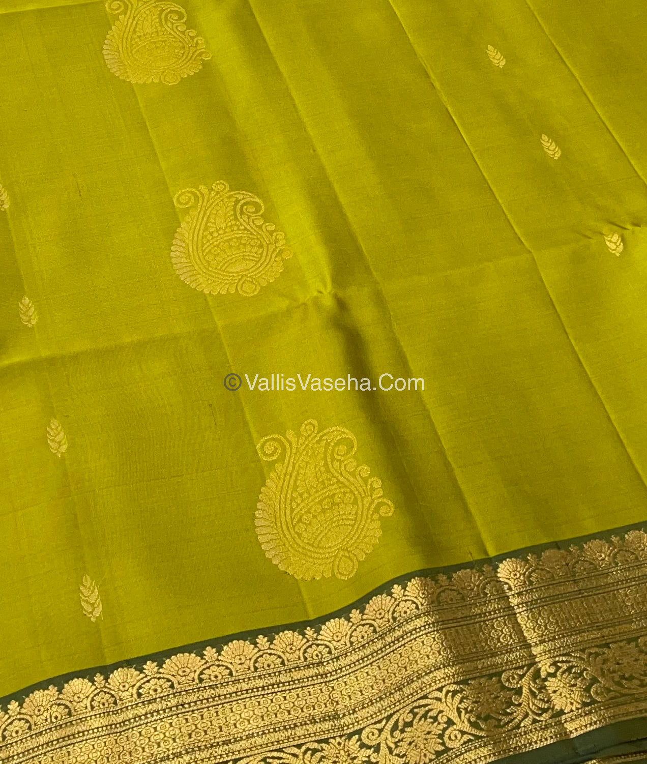Pure Soft Silk Saree - Kanchi Border - VVPSS015