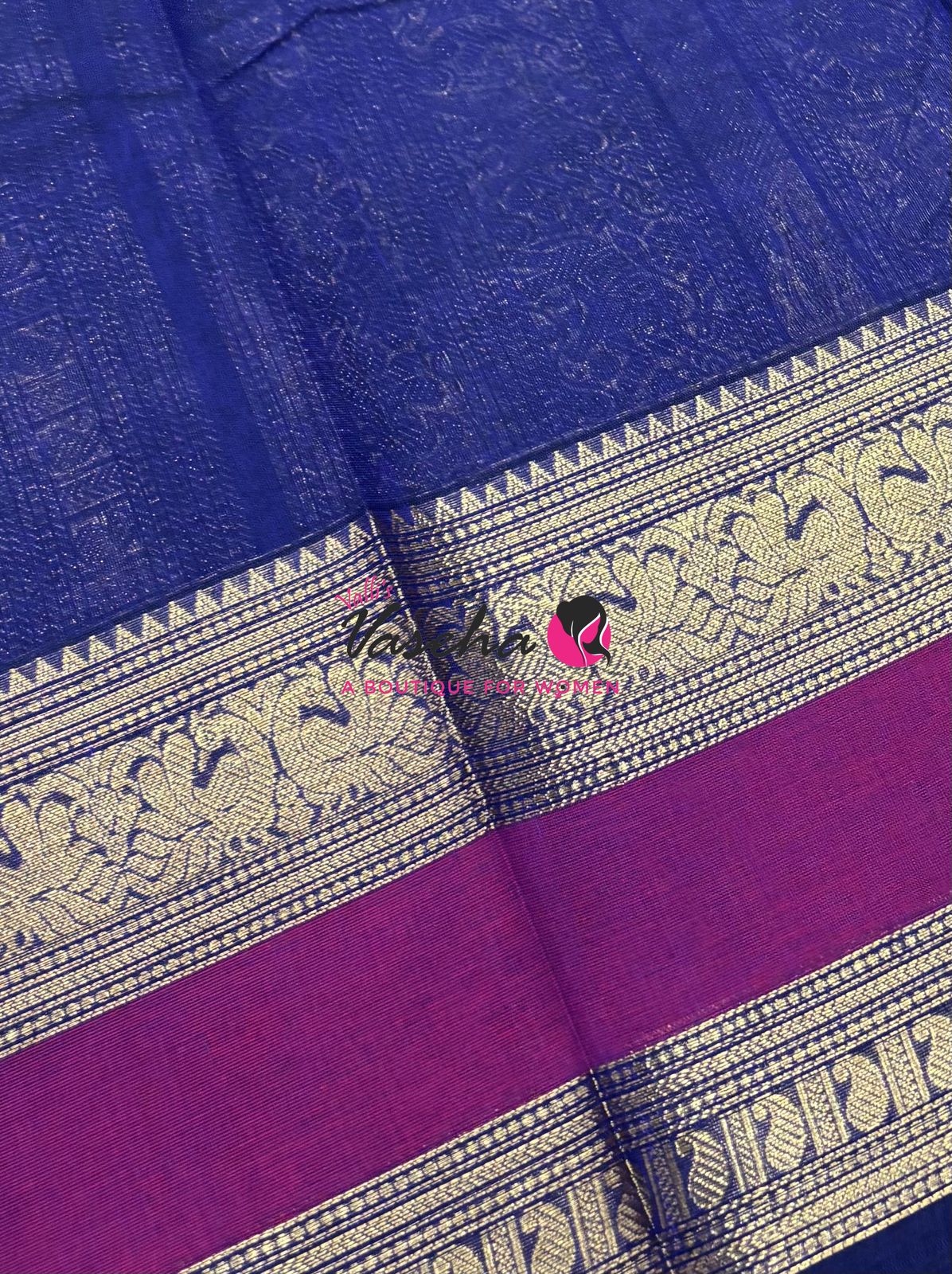 Kanchi Cotton Saree - VVKCS022