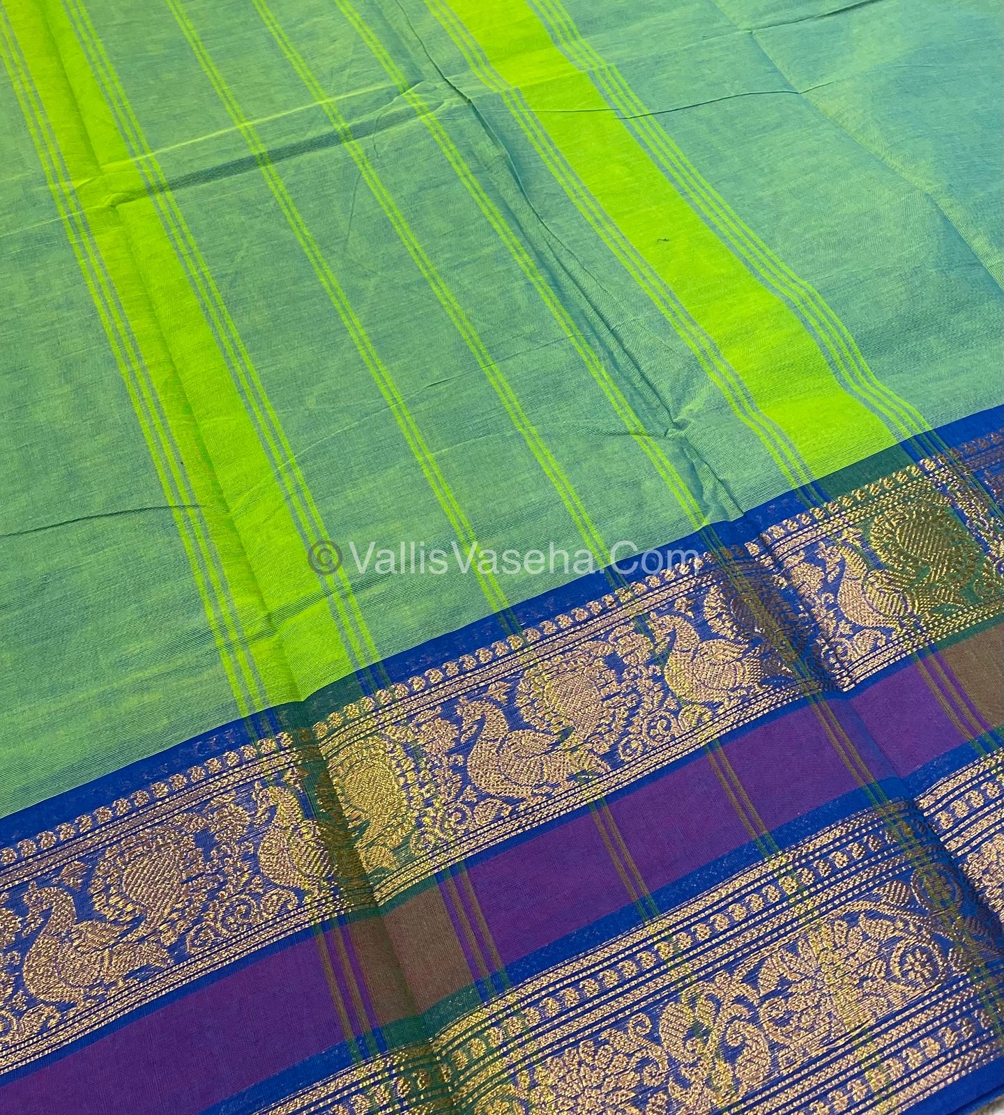 Kanchi Cotton Saree - VVKCS010