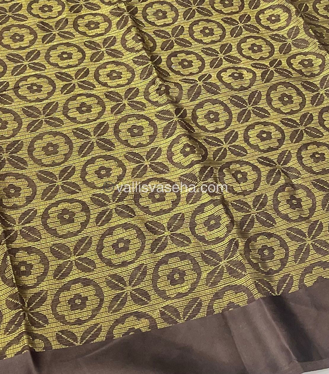 Mixed Cotton Brasso Saree - VVBS001