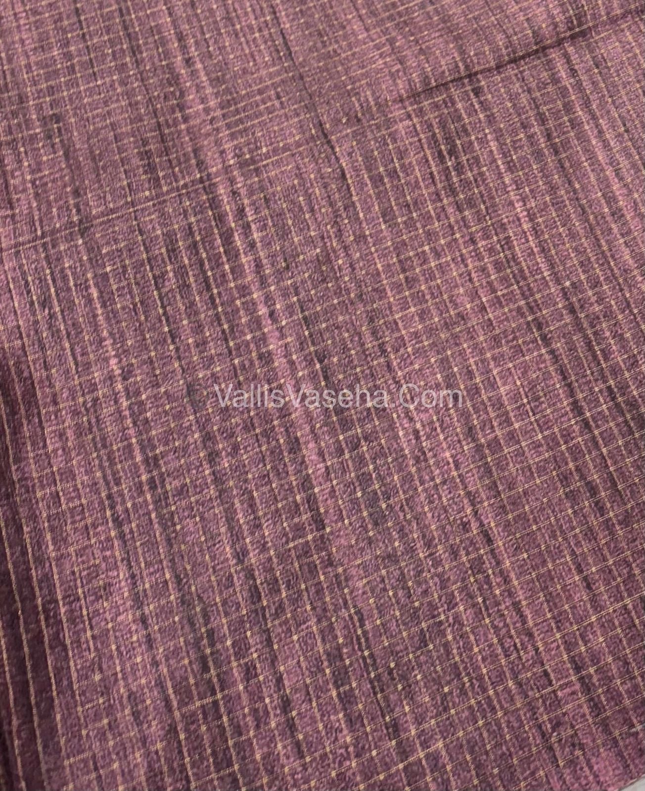 Art Tussar / Art Silk - Green & Brown - VVATS002