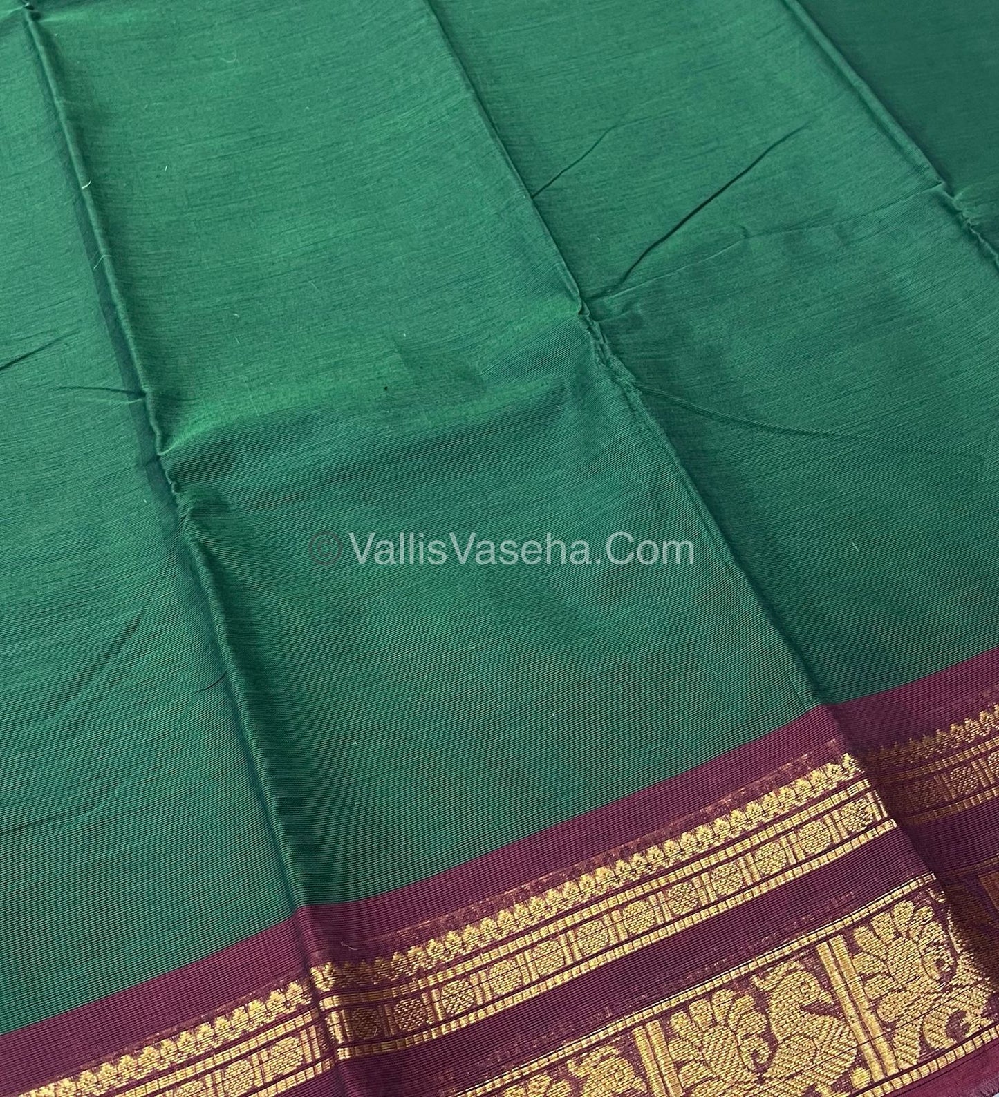 Kanchi Cotton Saree - VVKCS007