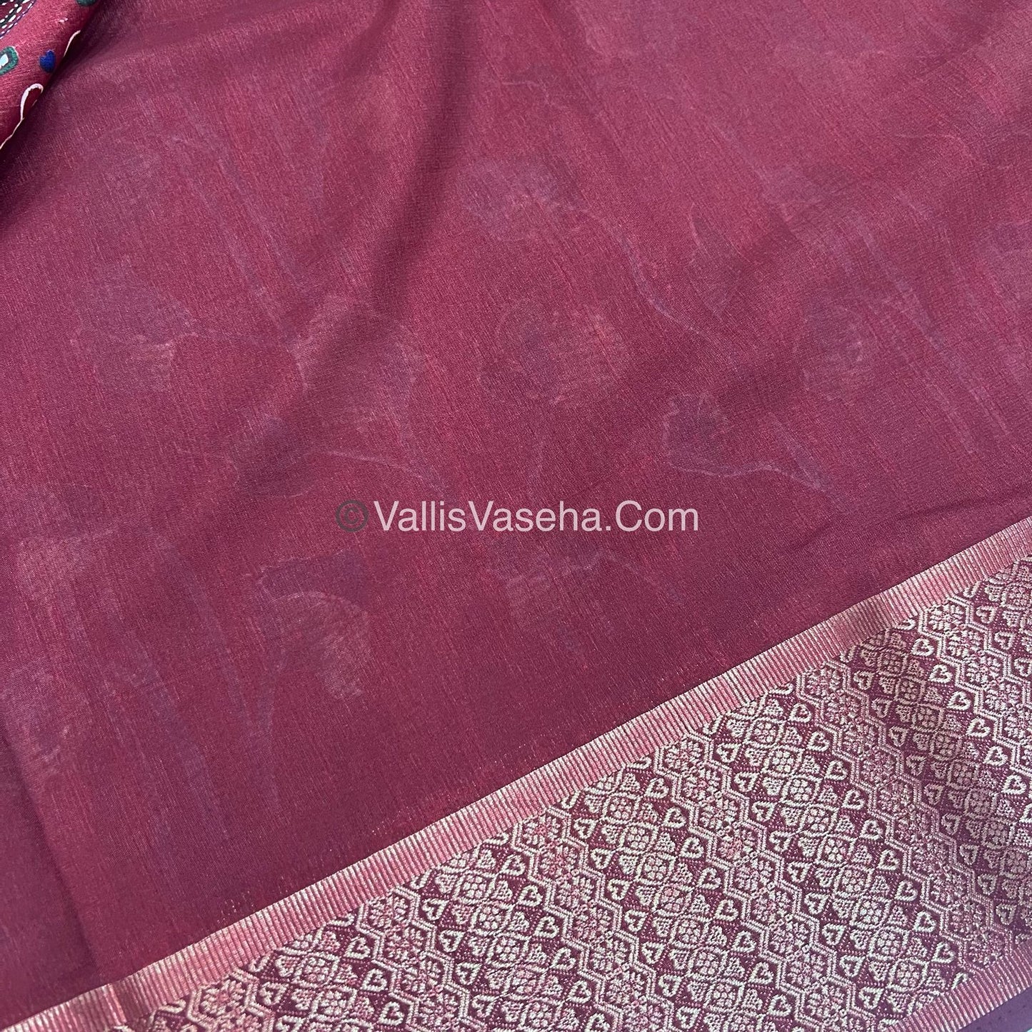 30% less - Offer Saree - Semi Dola Saree - VVDS006