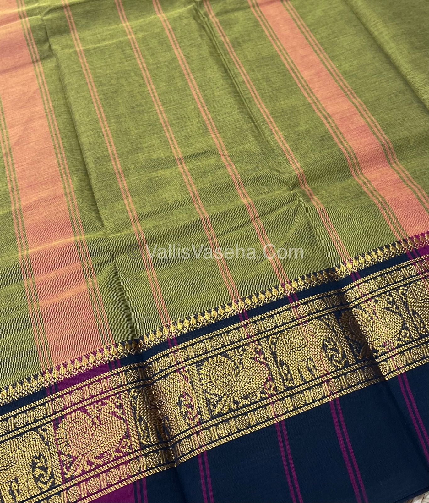 Kanchi Cotton Saree - VVKCS007