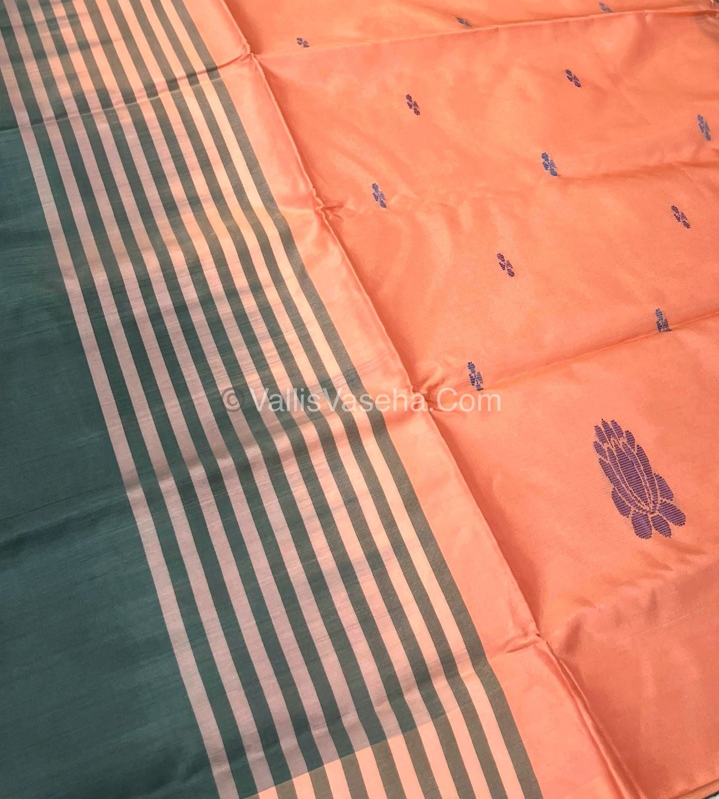Vazhai Pattu Saree / Banana Pith - With Blouse - VVVPS003