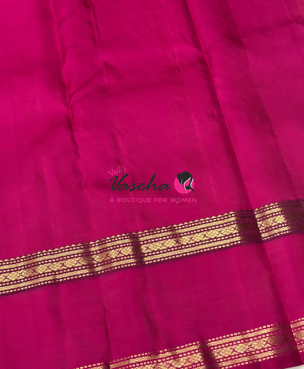 Pure Soft Silk Saree - Yellow With Pink Combo - VVPSS149