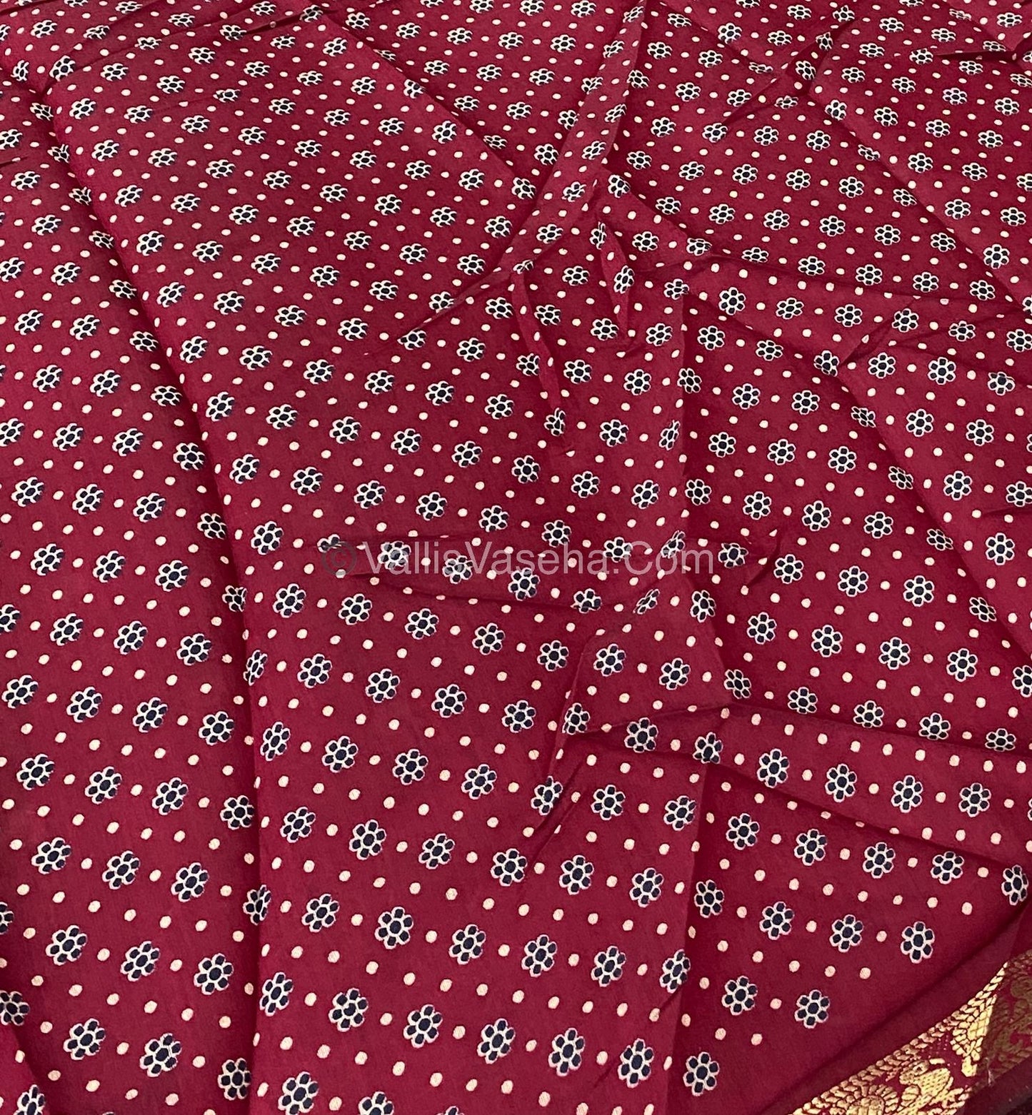 Mangalgiri Silk - Shibori Prints - VVMS002