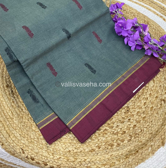 Handloom South Cotton Saree - VVSCS001