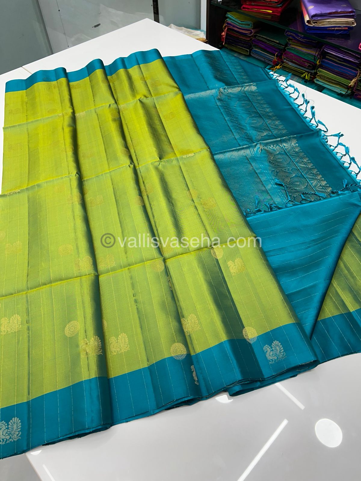 Half Mix - Pure Soft Silk Saree - VVPSS030