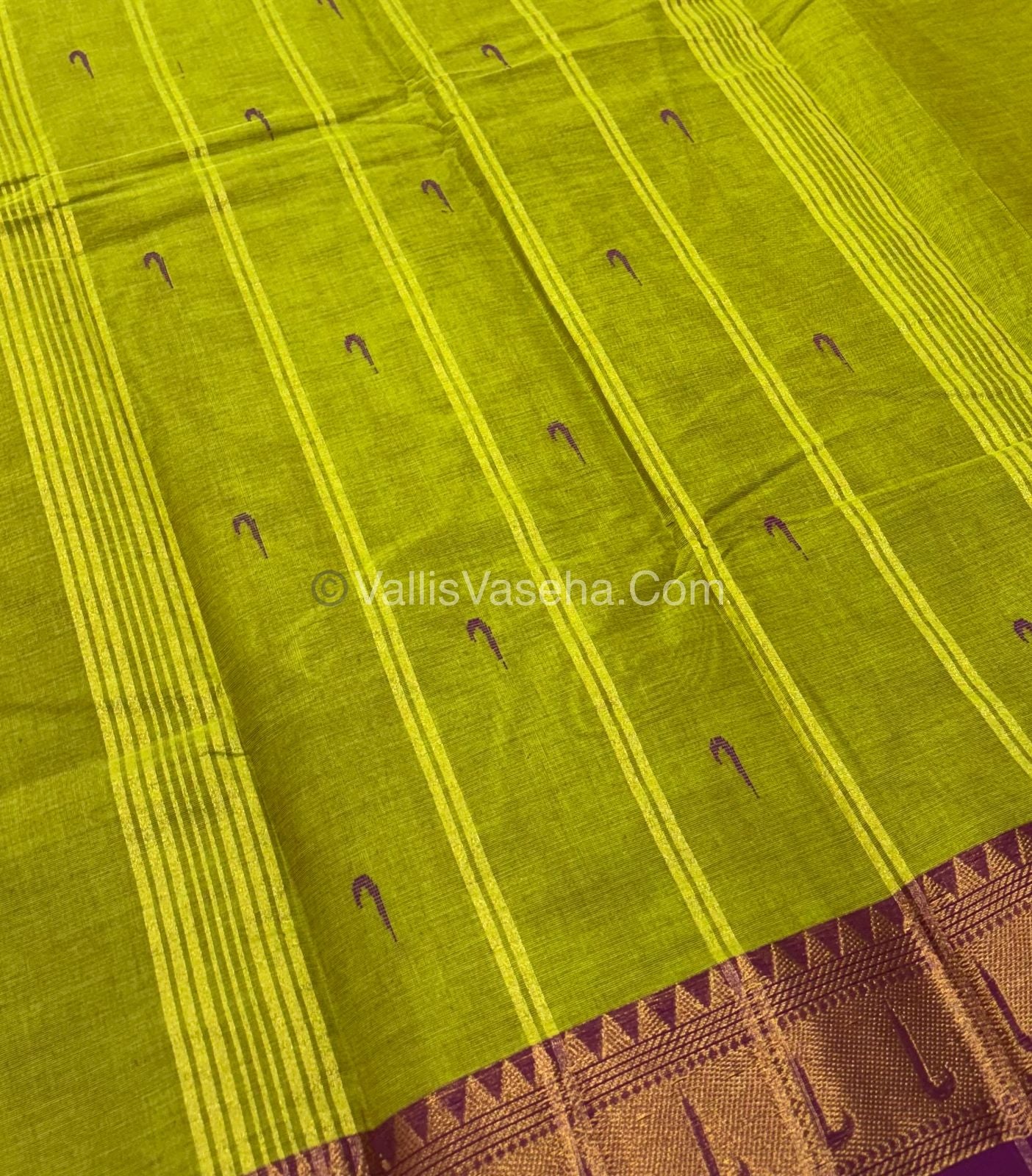 Kanchi Cotton Saree - VVKCS017