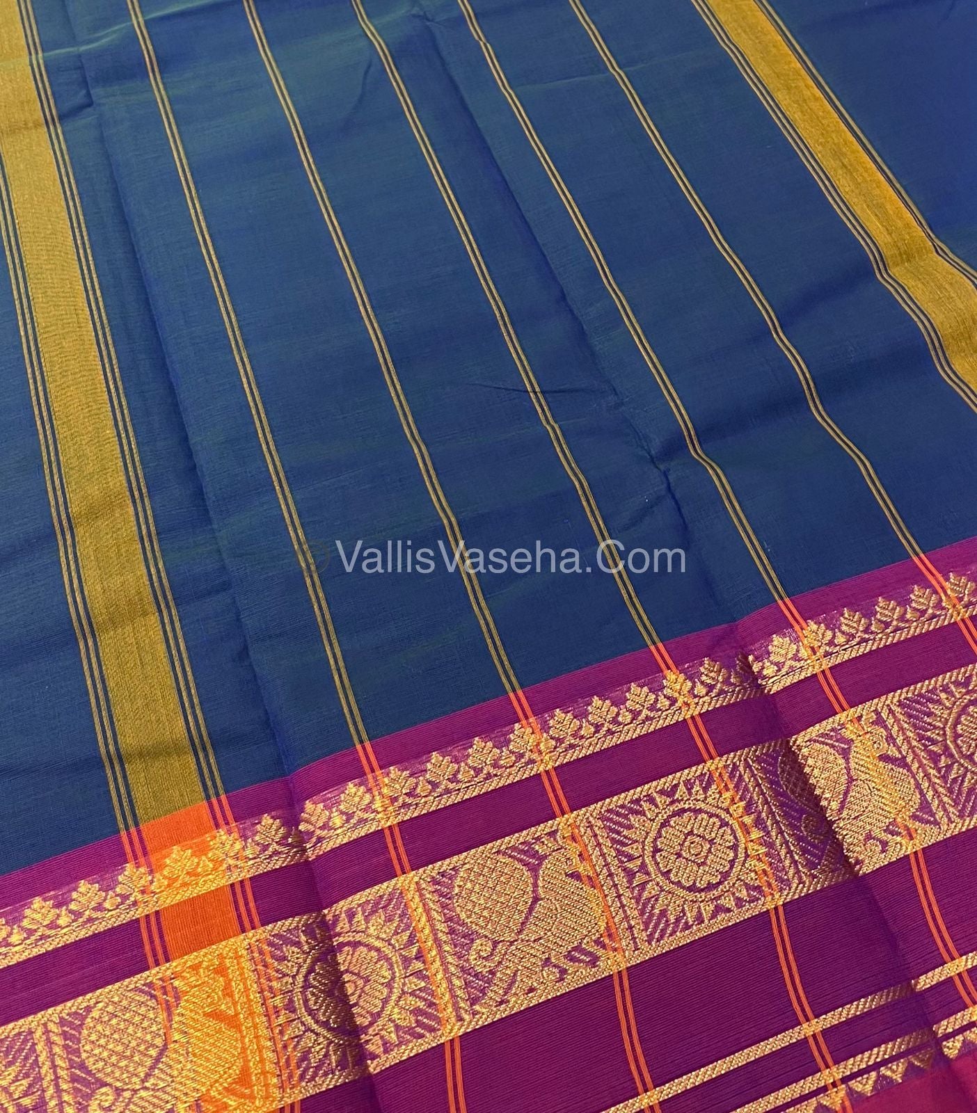 Kanchi Cotton Saree - VVKCS007