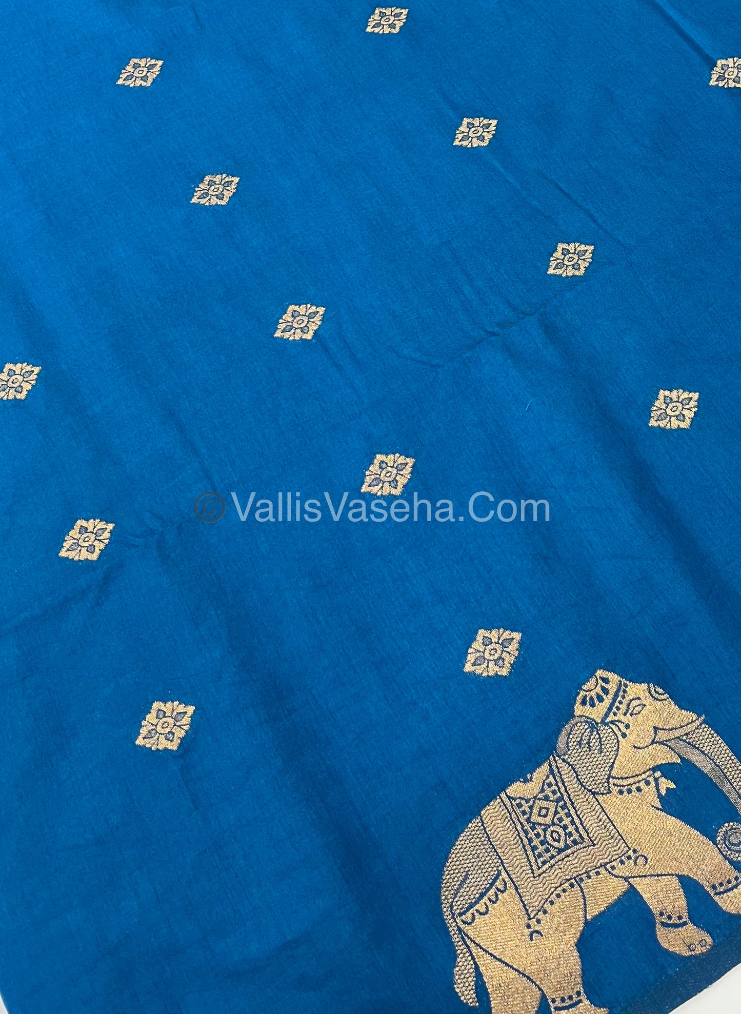 Mulberry Semi Silk - Ramar Blue Shade - VVMSS001