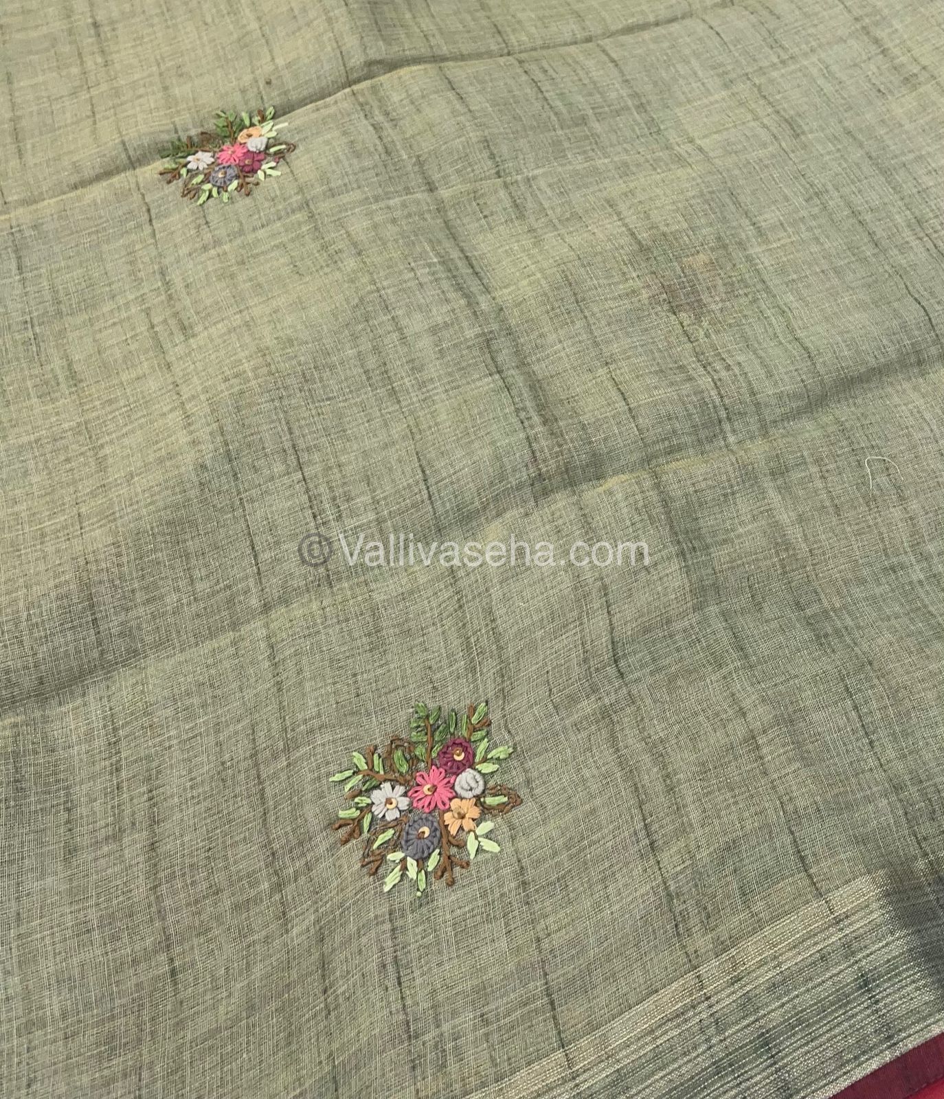 French Knot - Tissue Saree - VVLFN001