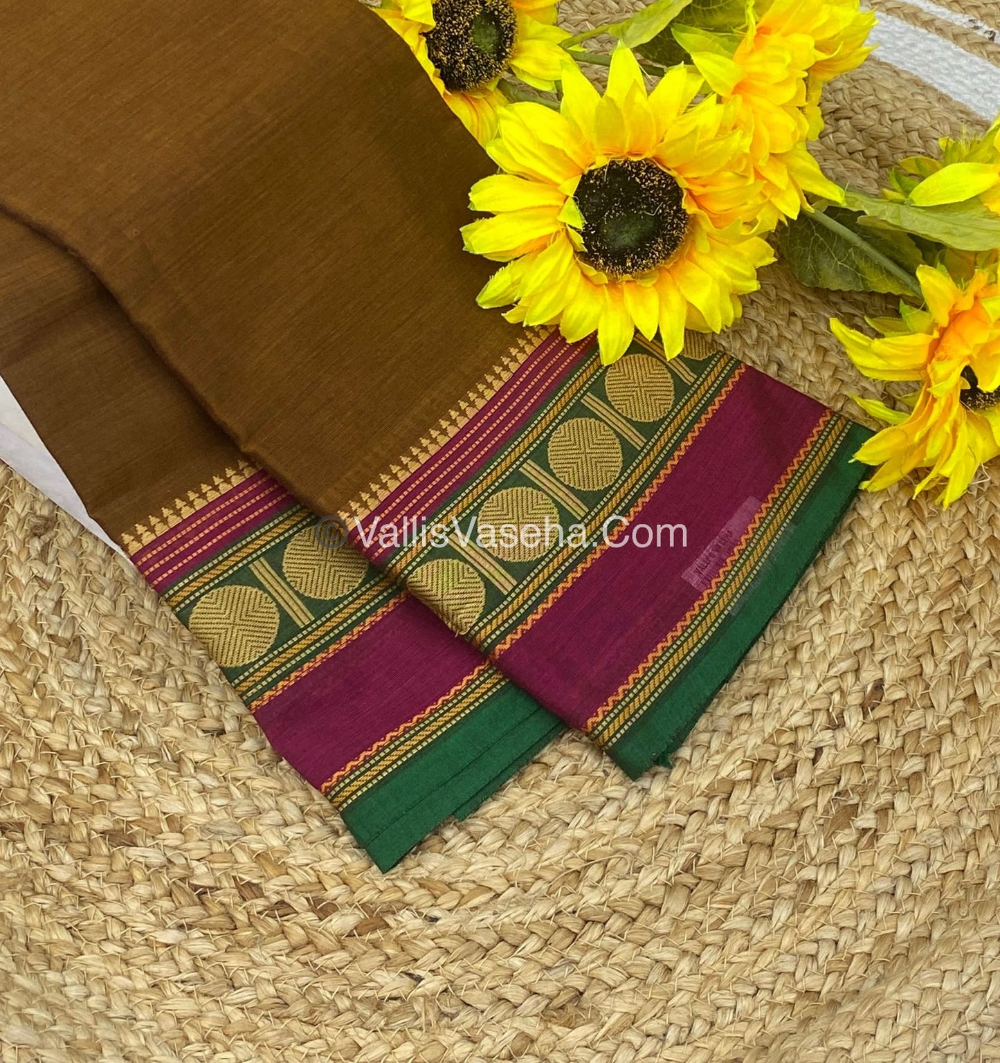 Chettinadu Cotton Saree - VVCCS001