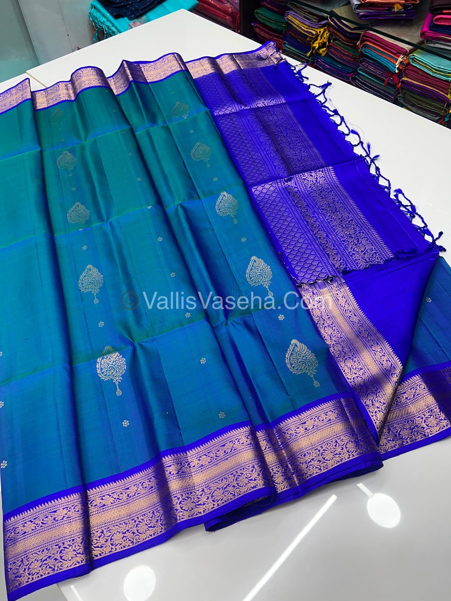 Pure Soft Silk Saree - Kanchi Border - VVPSS015
