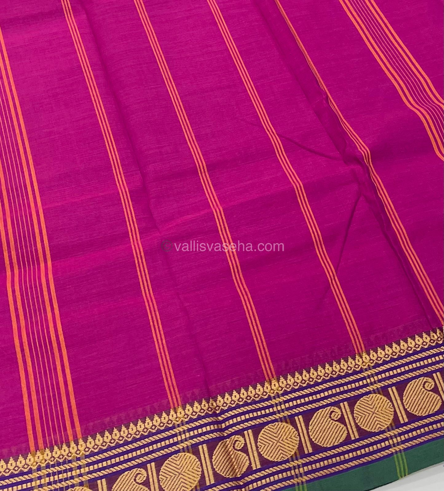 Kanchi Cotton Saree - VVKCS005