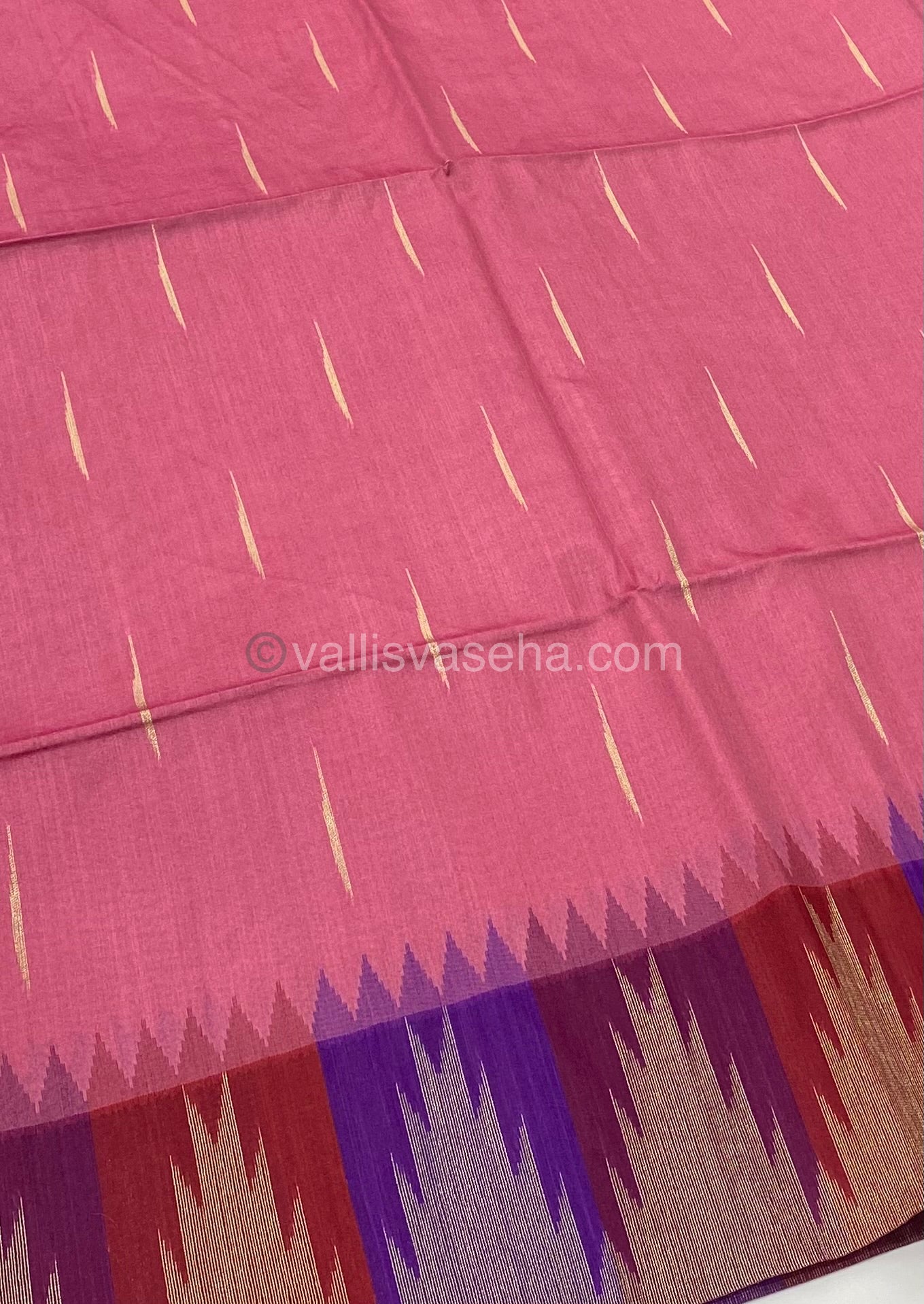 Semi Raw Silk - Pink Shade - VVRS002