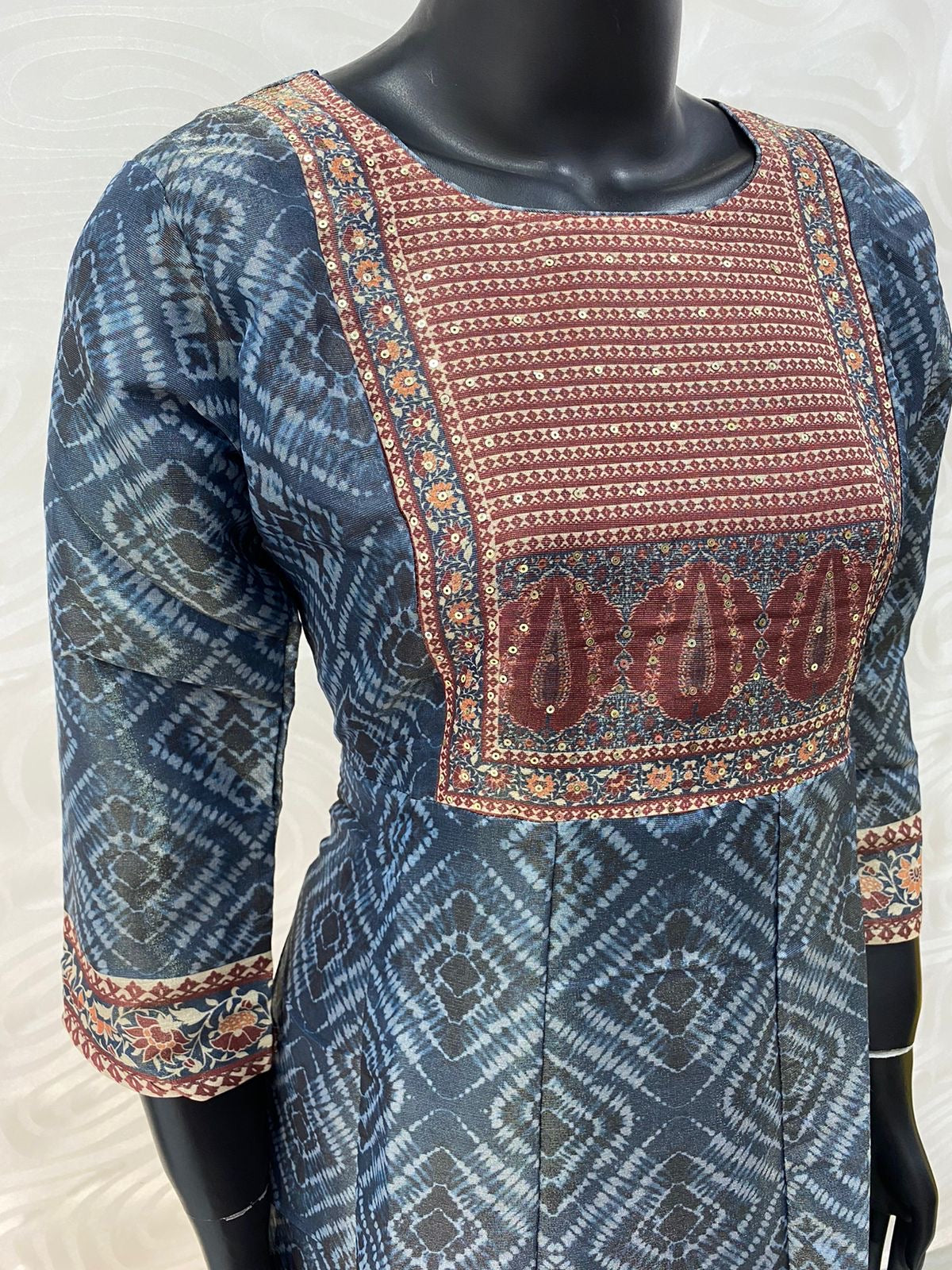 Ready Made - Shimmer Semi Anarkali - Happy Sale - 30% less - VVHS009