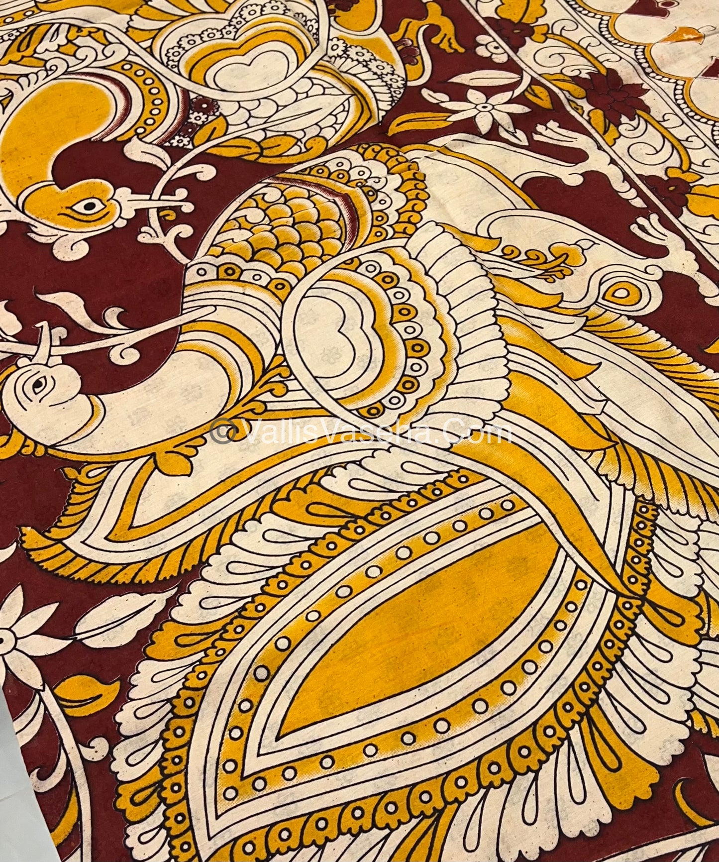 Pure Kalamkari Cotton Saree - VVPKC001
